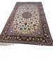 Handmade Persian rug from Isfahan Iran . A very exquisite and luxurious Isfahan Carpet Image - 1