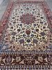 Handmade Persian rug from Isfahan Iran . A very exquisite and luxurious Isfahan Carpet Image - 2