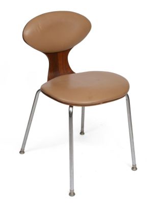 Plycraft MCM Side Chair. Seat height 19 inches.