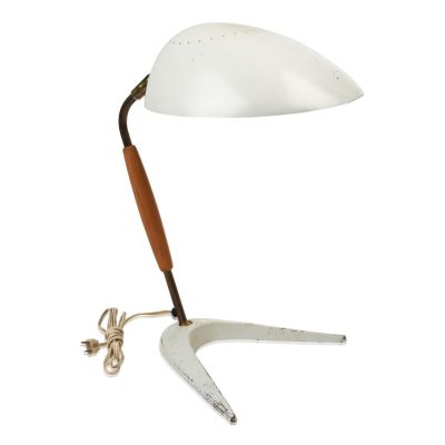 Gerald Thurston Boomerang Desk Lamp for Lightolier. Height 15 inches, signed Lightolier under 