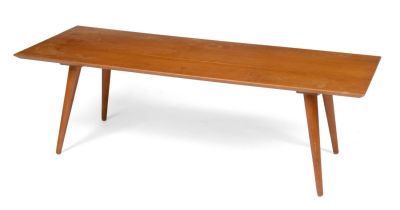 Paul McCobb Planner Group Coffee Table. Height 15 inches, top 48 inches by 18 inches.
