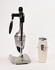 Ice-O-Mat Ice Crusher and Davpol Juicer. Height of juicer 19 inches.Image - 3