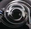 Two Steuben Swirl Design Pieces by Daniel Pollard. Diameter of bowl 7.25 inches, height of vase Image - 3