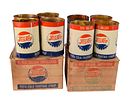 Eight Pepsi-Cola Fountain Syrup Cans. In original boxes. Height 8.75 inches. Some rust and Image - 1
