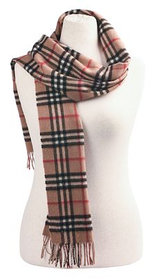 Burberry Wool Scarf. 68 x 12 inches, excellent condition.