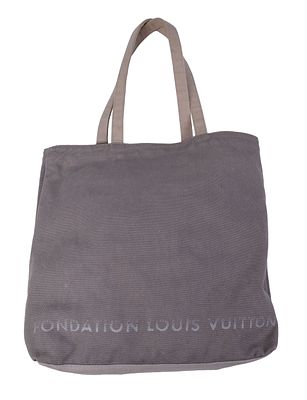 Louis Vuitton Foundation Canvas Tote. 14 x 14 inches. Good condition, some very minor wear 
