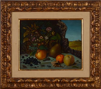 Lot 57 - GEORGES SPIRO (1909-1994). SURREALIST STILL LIFE. | Casco