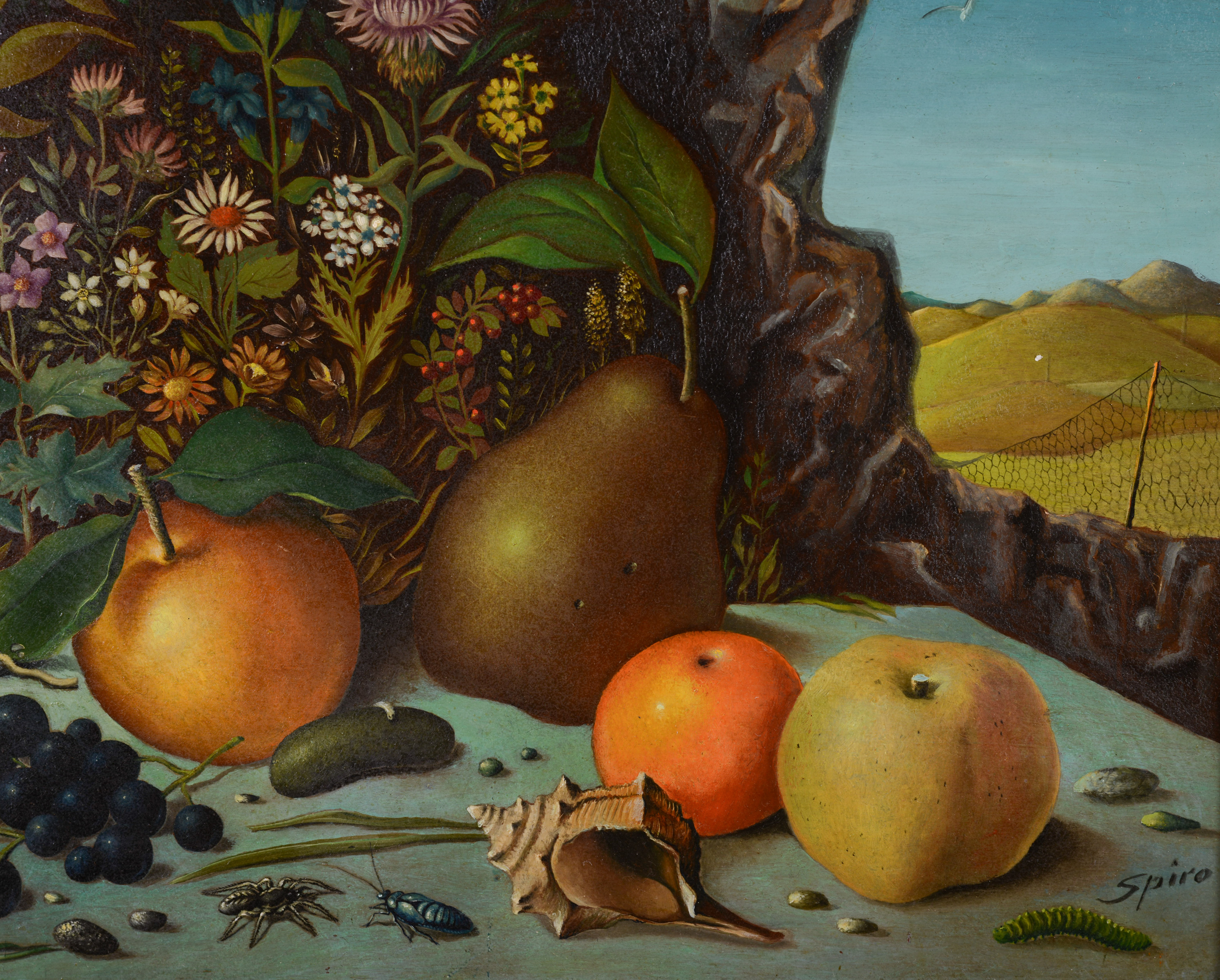 Spiro油絵 Lot 57 - GEORGES SPIRO (1909-1994). SURREALIST STILL LIFE. | Casco