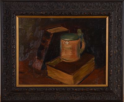 Robert (Henry Cozad) Henri (1865 - 1929). Still Life. Oil on canvas, 16 x 20 inches, signed 