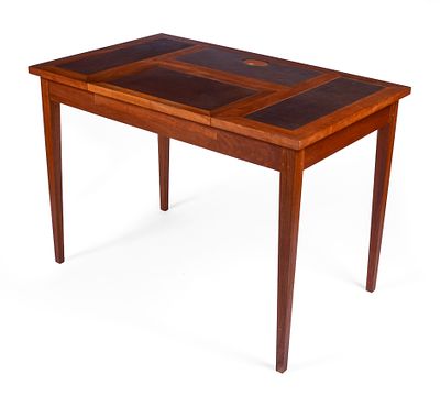 Thomas Moser Prototype Cherry Writing Desk. Height 29.5 inches, width 42 inches, depth 26 