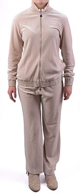 Escada Velour Tracksuit. Size M. Good condition. From the collection of Jane Morgan.