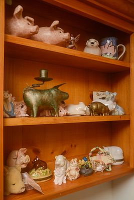 Collection of Pig Figures. Approximately 25