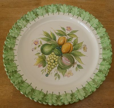 Italian Porcelain Platter. Diameter 16 inches, very good condition.