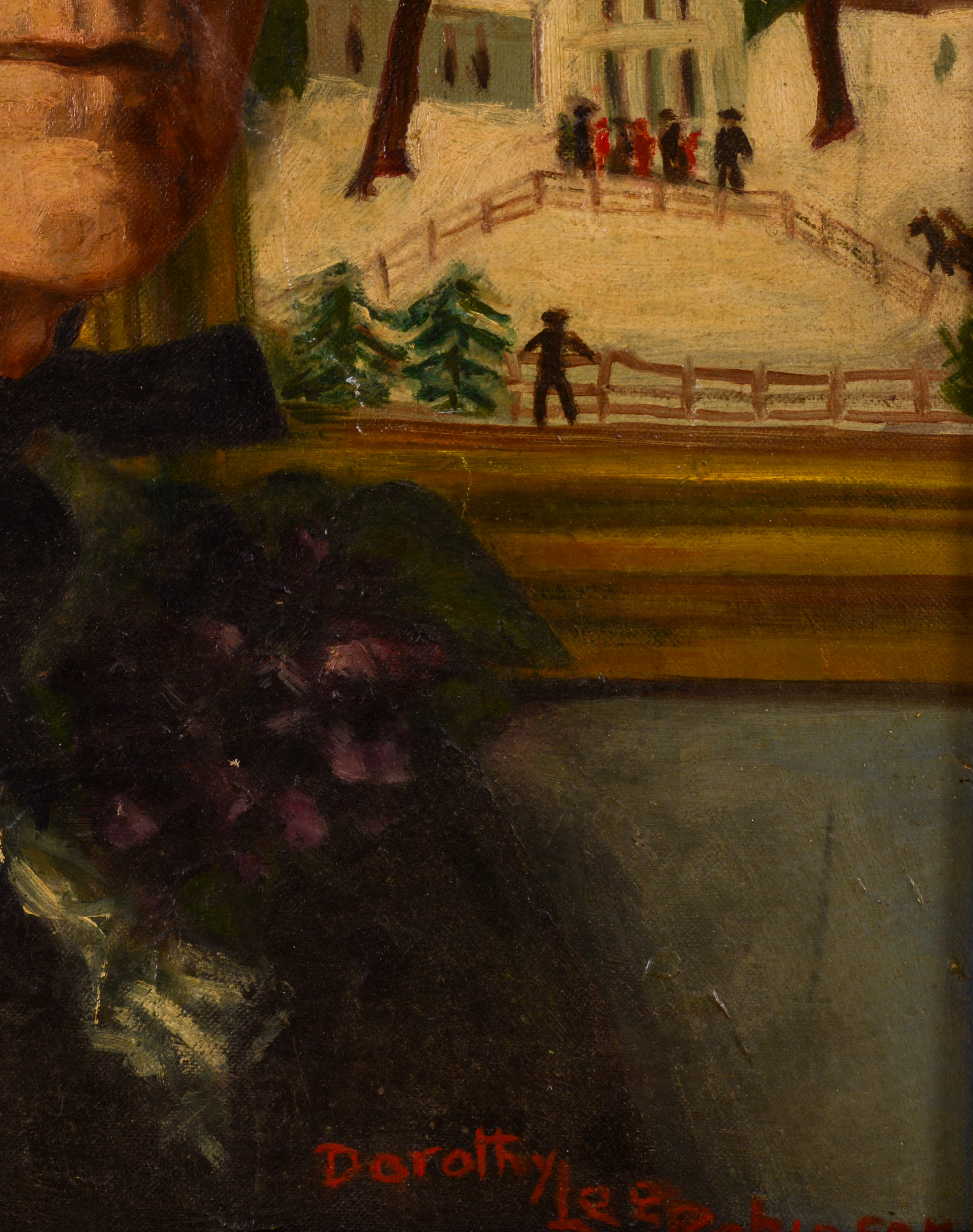 DOROTHY LEE ROBINSON. PORTRAIT OF GRANDMA MOSES.