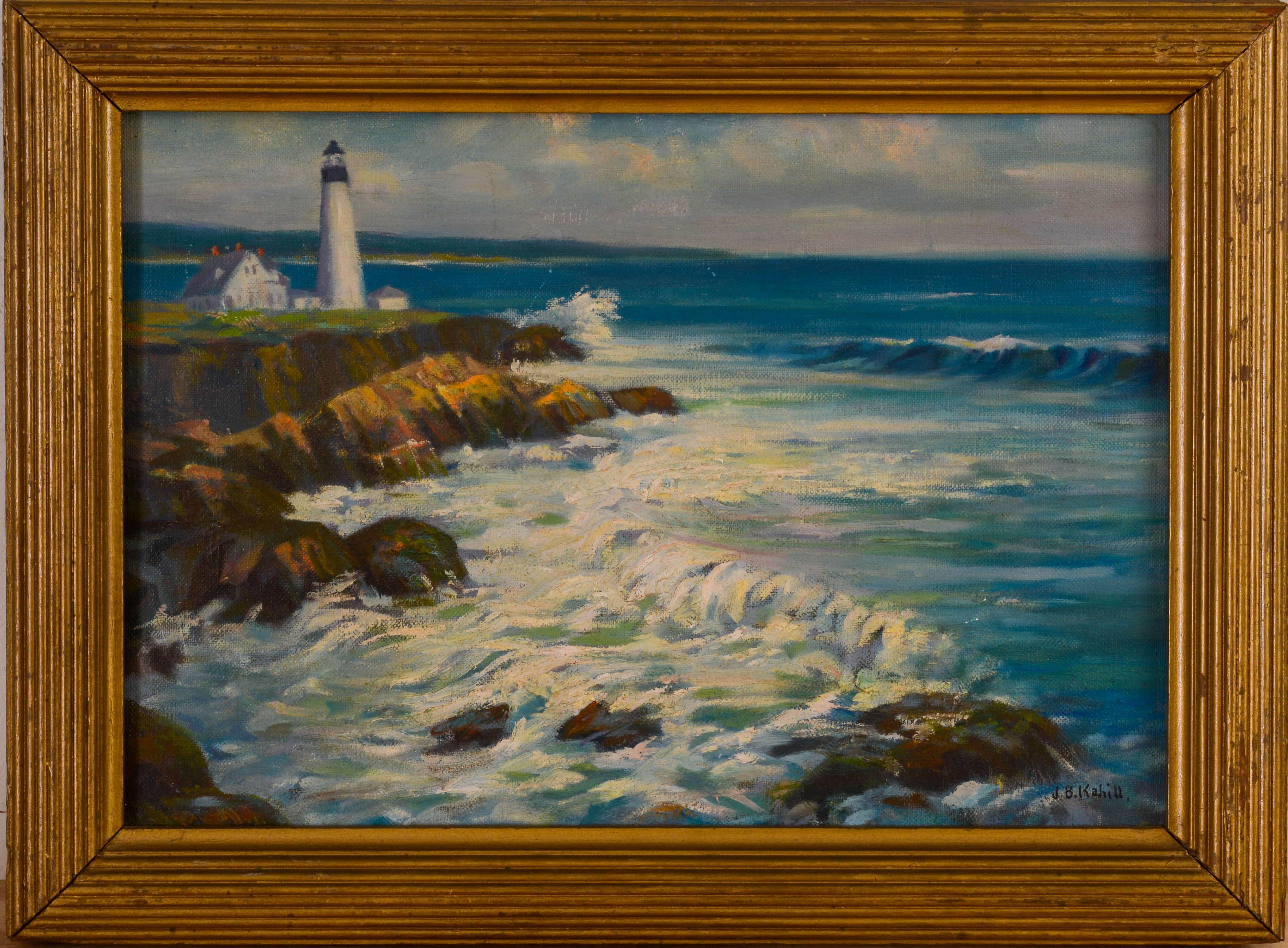 JOSEPH B KAHILL (1882-1957). PORTLAND HEADLIGHT.