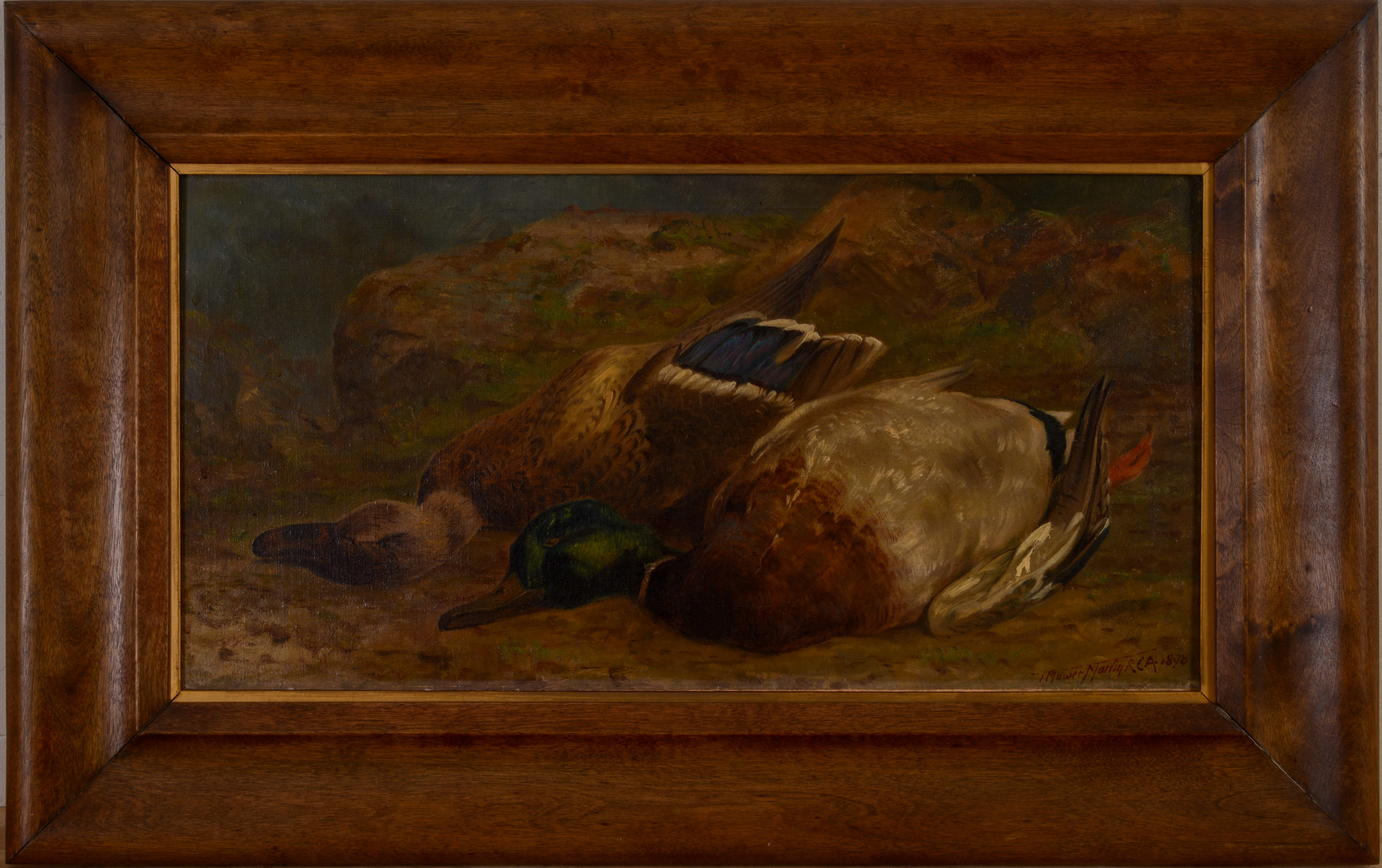 THOMAS MOWER MARTIN (1838-1934). TWO DUCKS.