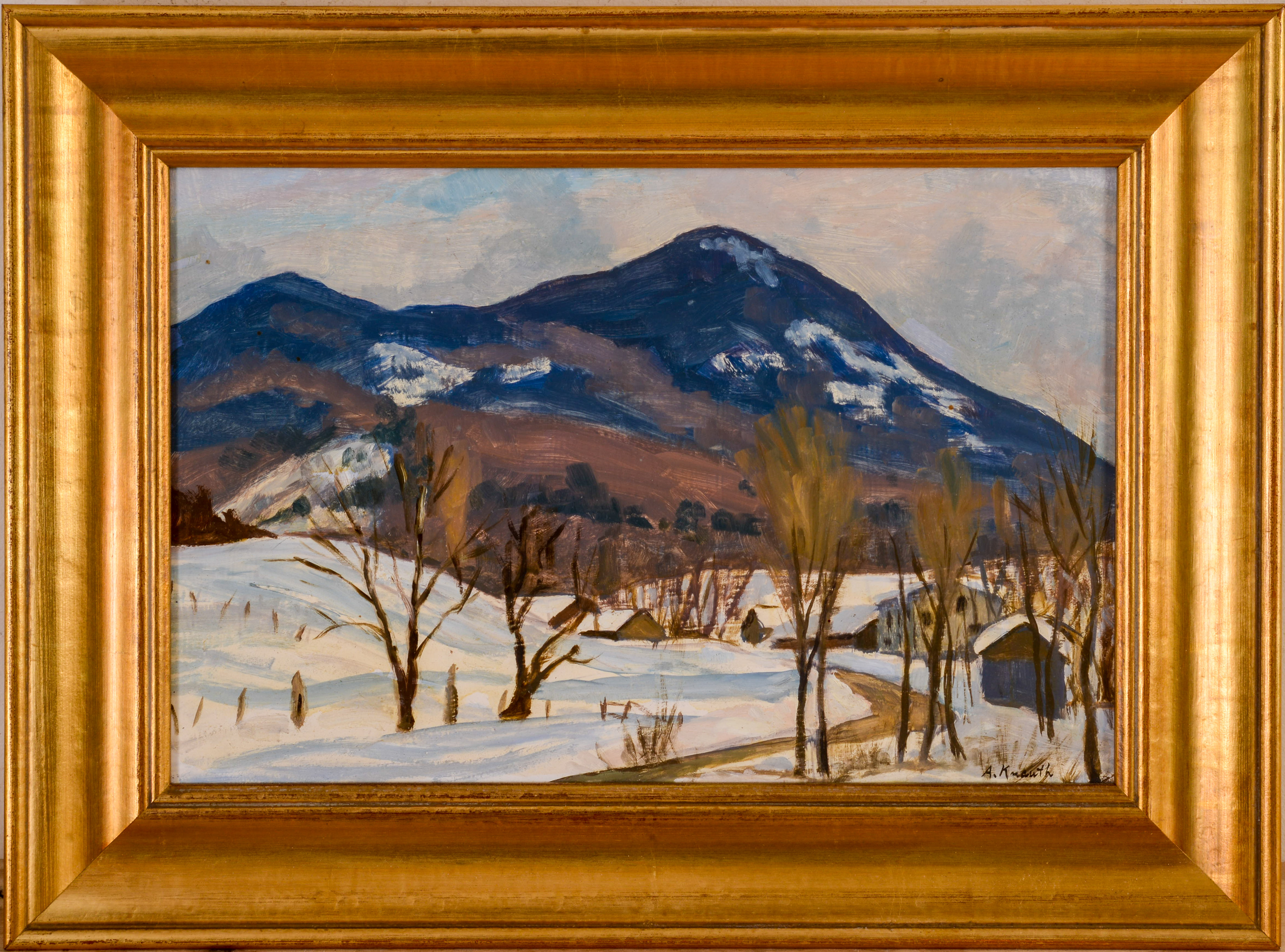 ARNOLD WHITMAN KNAUTH II (1918-2017). NEW HAMPSHIRE VALLEY.