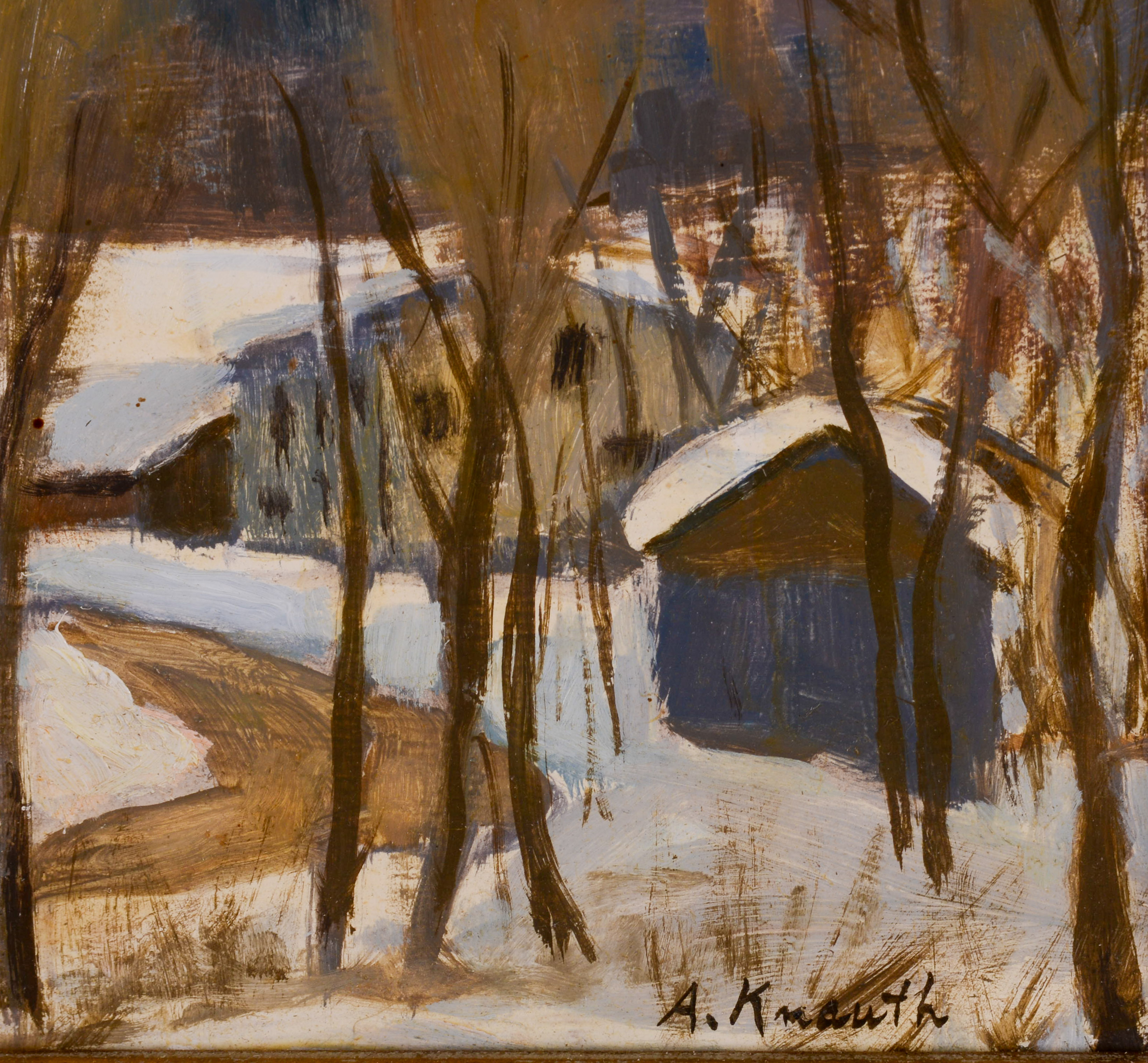 ARNOLD WHITMAN KNAUTH II (1918-2017). NEW HAMPSHIRE VALLEY.