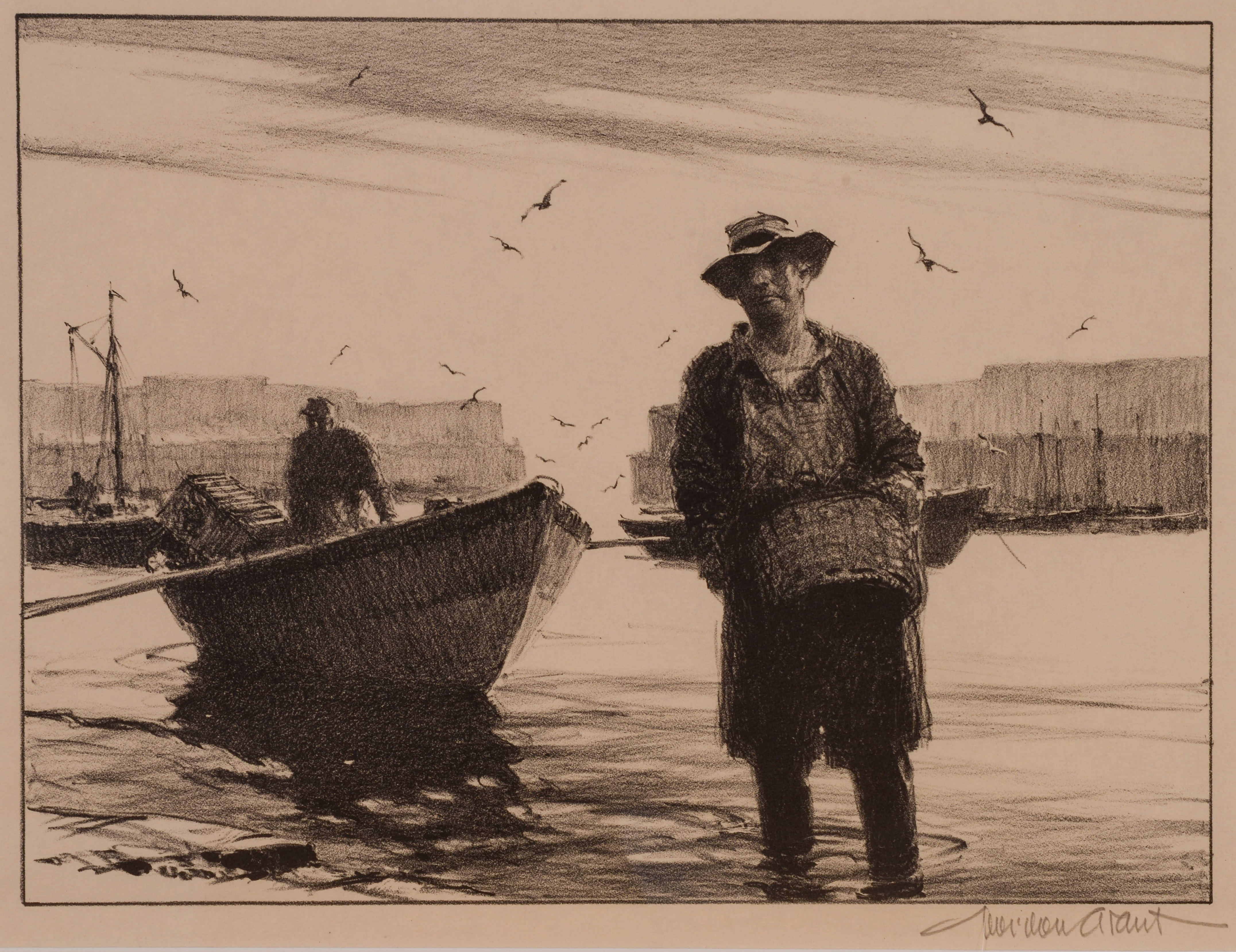 GORDON GRANT. TWO LITHOGRAPHS.