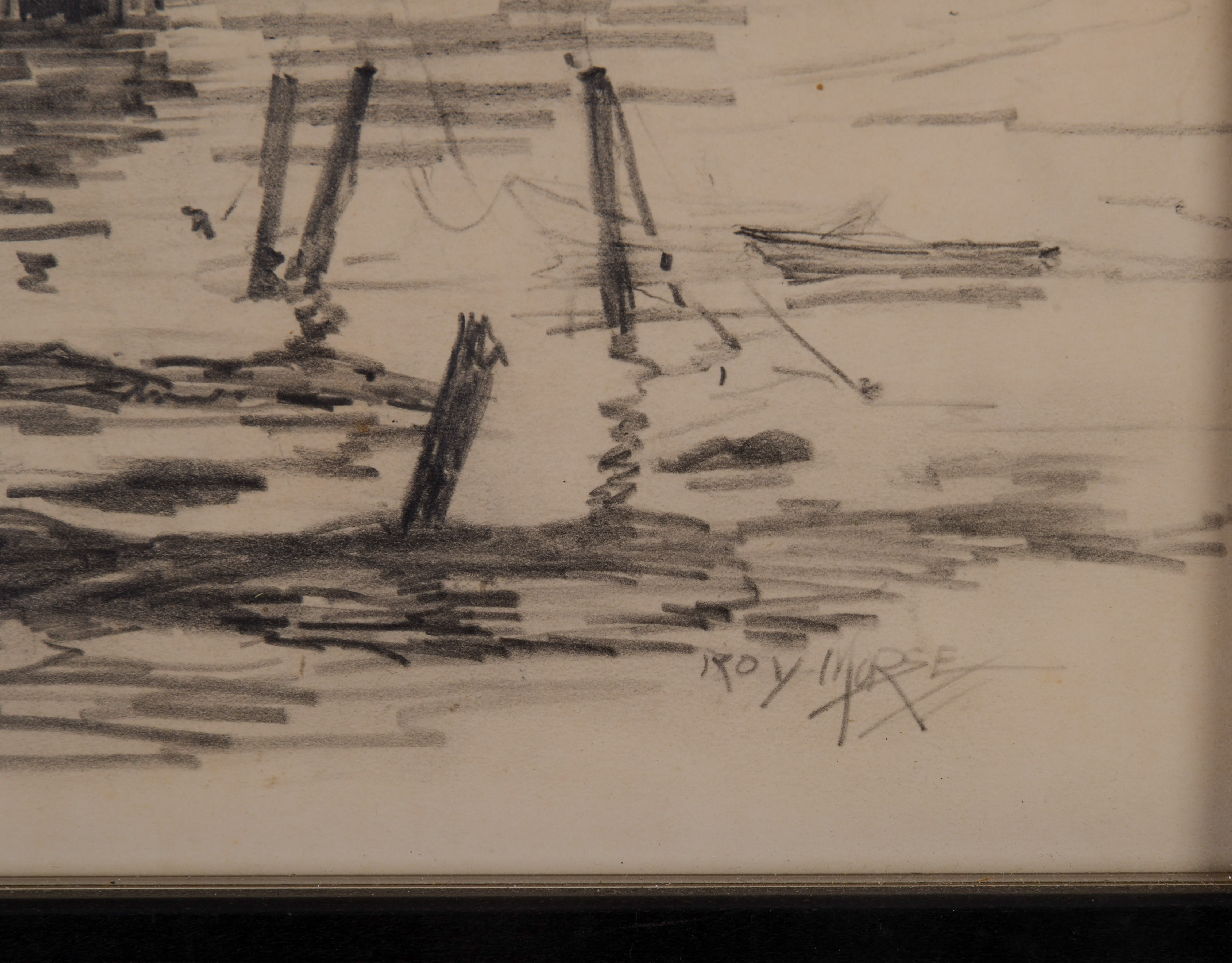 C ROY MORSE. DIAMOND POINT, LUBEC MAINE, 1938.
