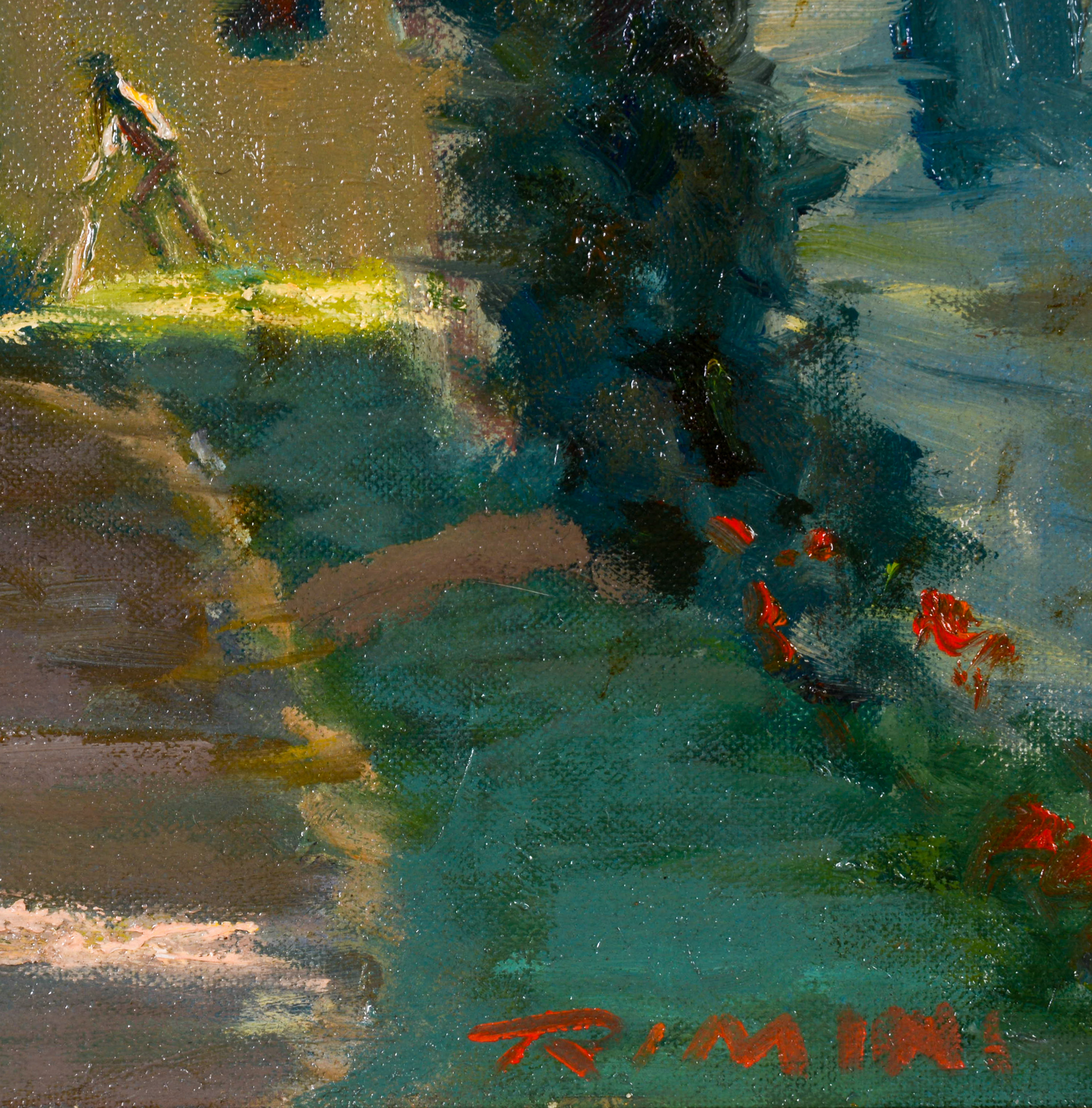 JOSEPH RIMINI (1920 - 2000). CLEAVES STREET, ROCKPORT, MASS.