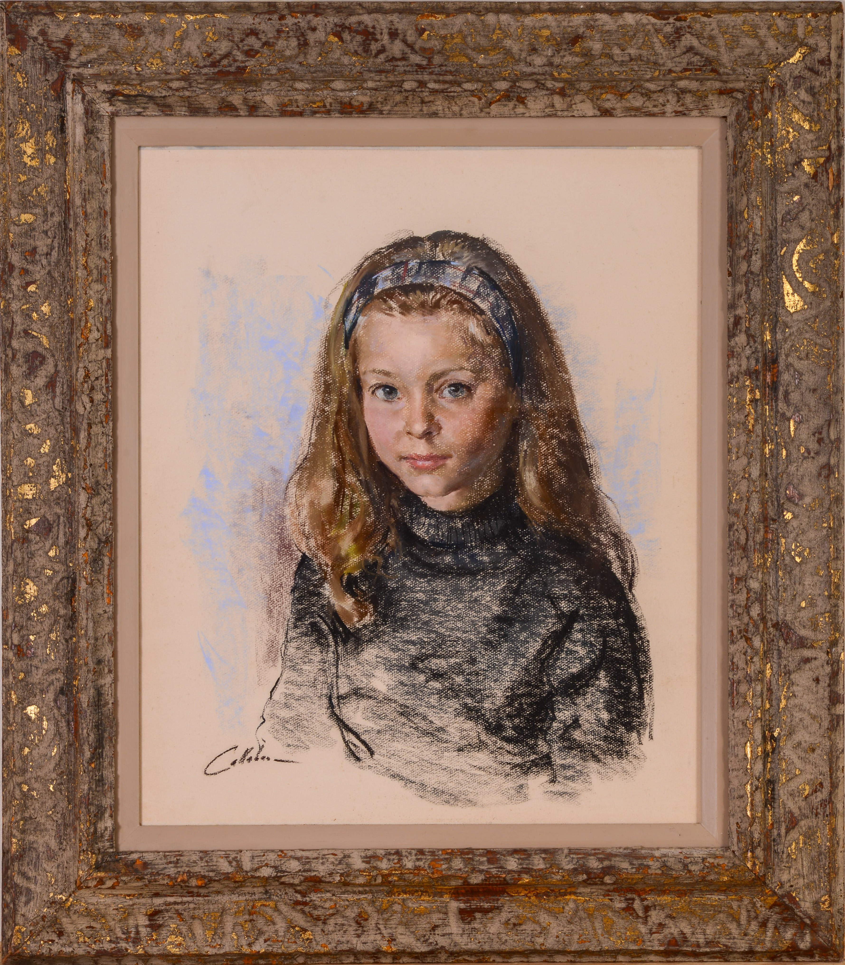 JACK CALLAHAN (1911-1983). PORTRAIT OF A GIRL.