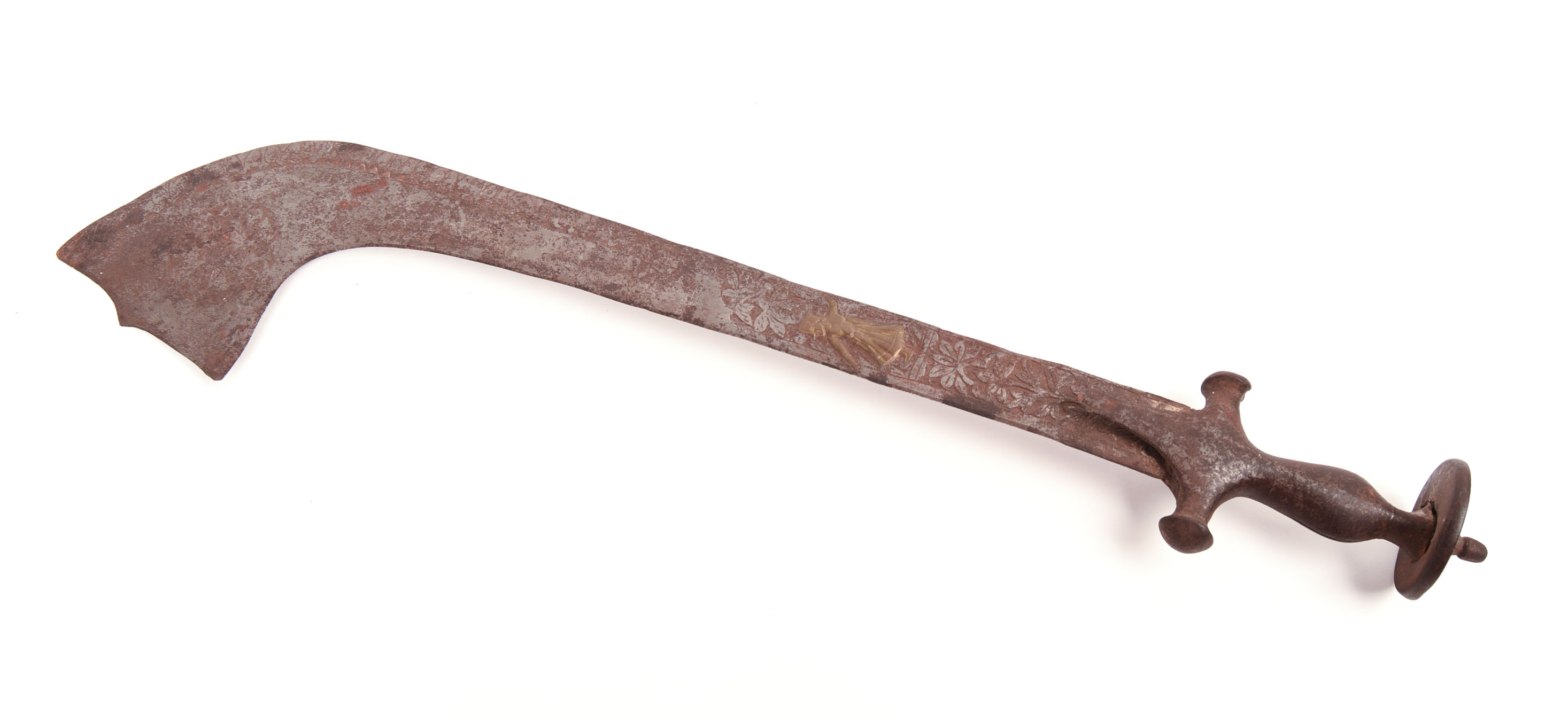 ANTIQUE NEPALI KORA SWORD.