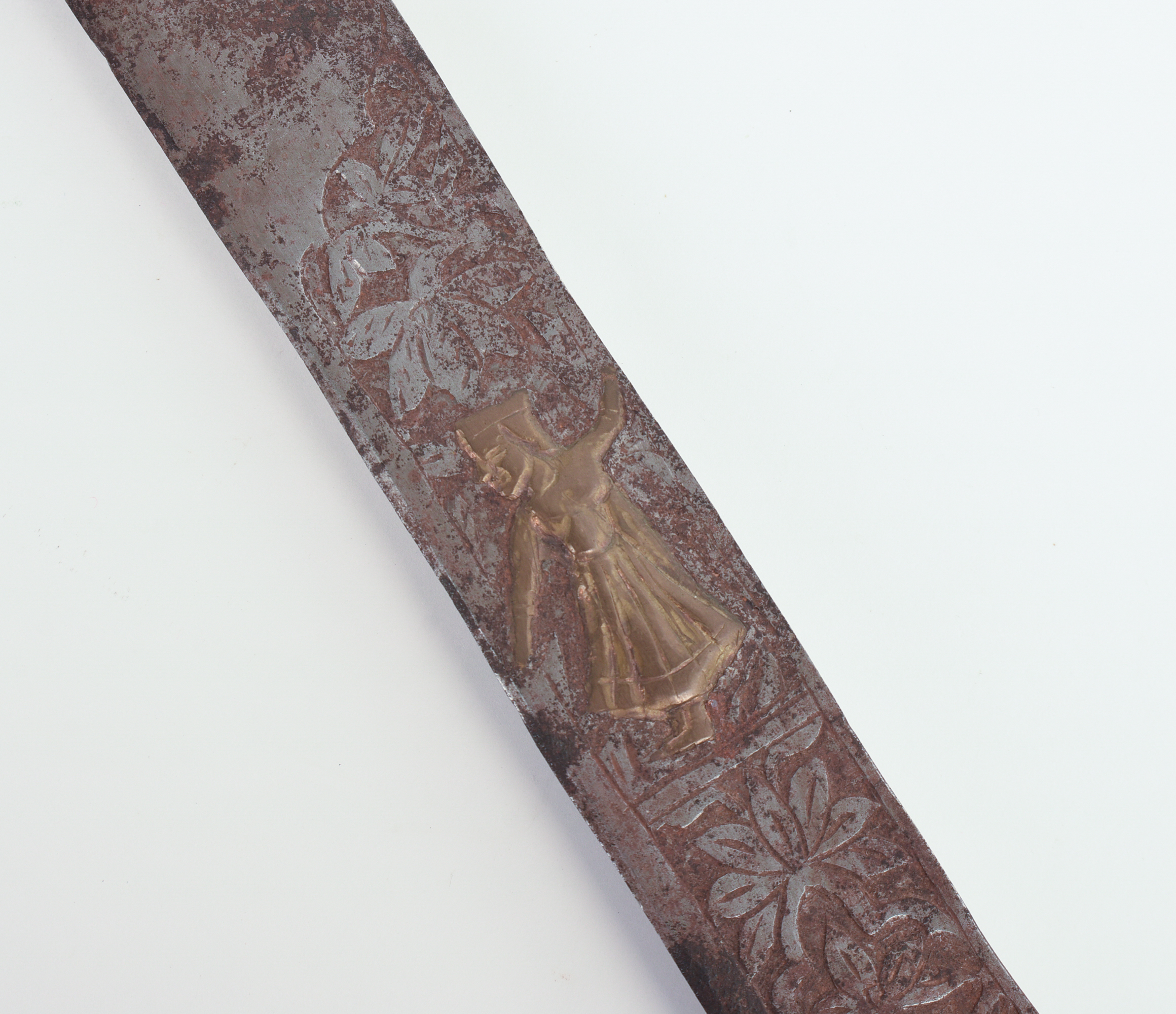 ANTIQUE NEPALI KORA SWORD.