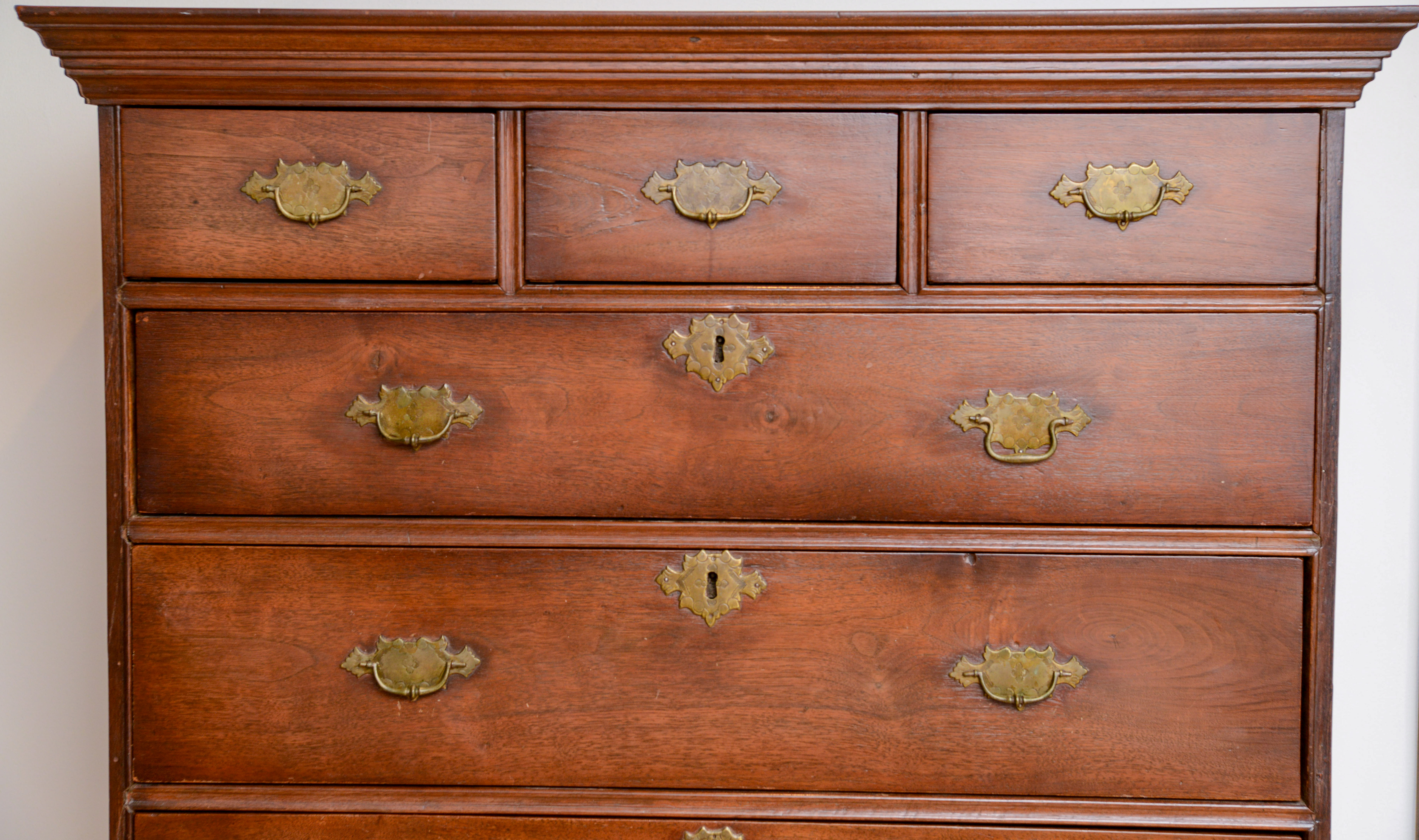WILLIAM & MARY STYLE HIGHBOY.