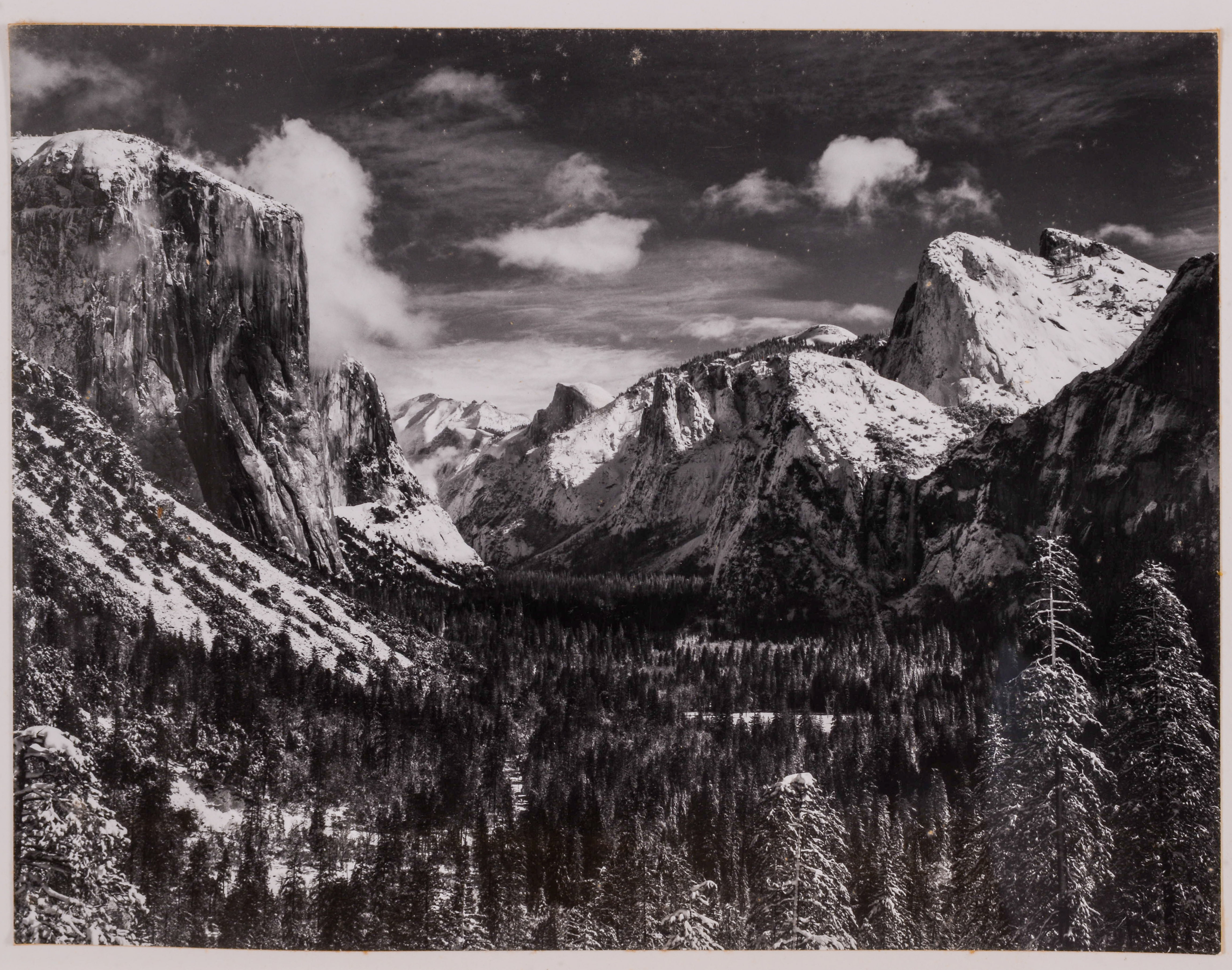 ANSEL ADAMS. CLEARING WINTER STORM.