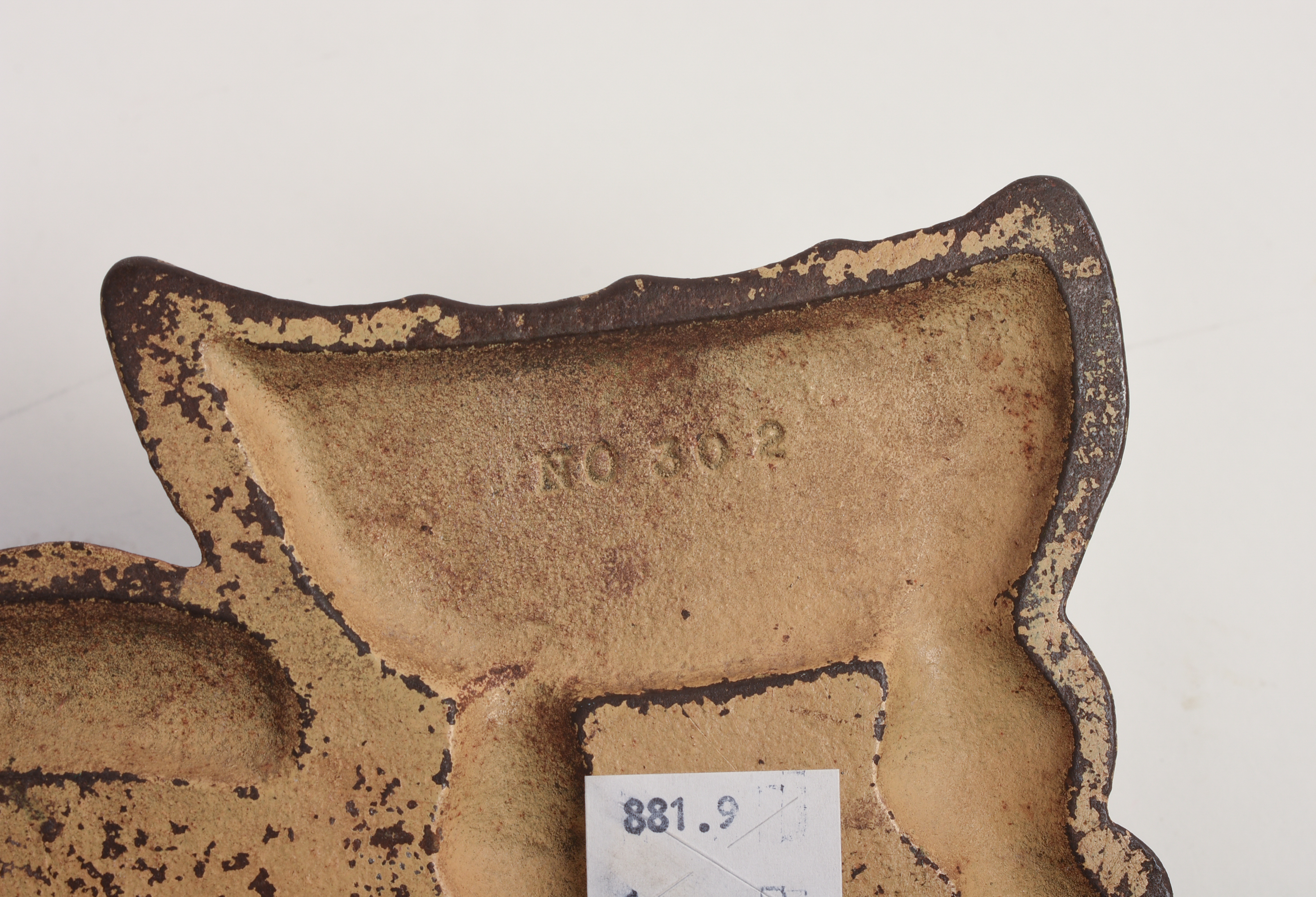 HUBLEY COVERED WAGON DOORSTOP.