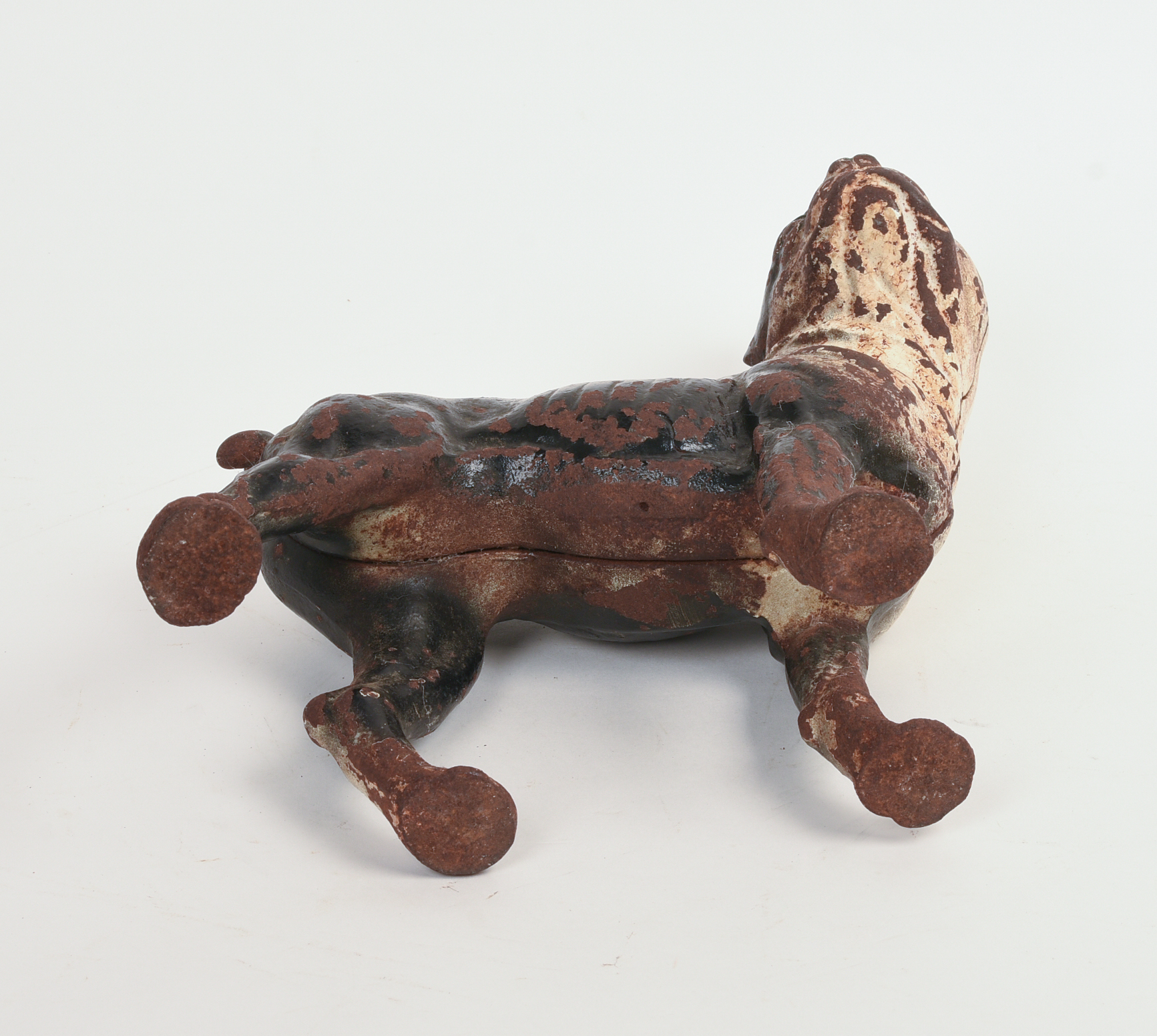CAST IRON STAFFORDSHIRE TERRIER DOORSTOP.