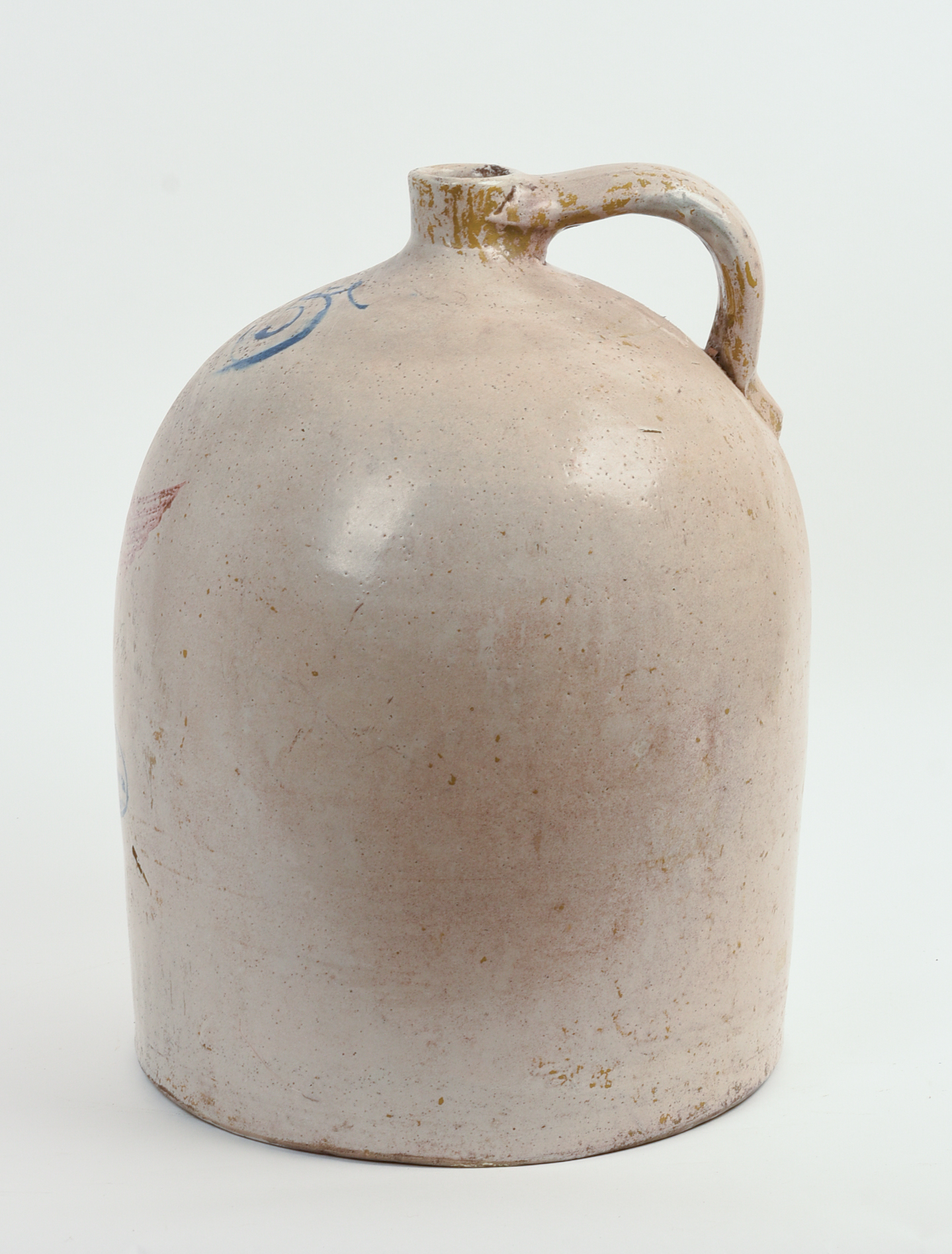 RED WING FIVE-GALLON STONEWARE JUG.