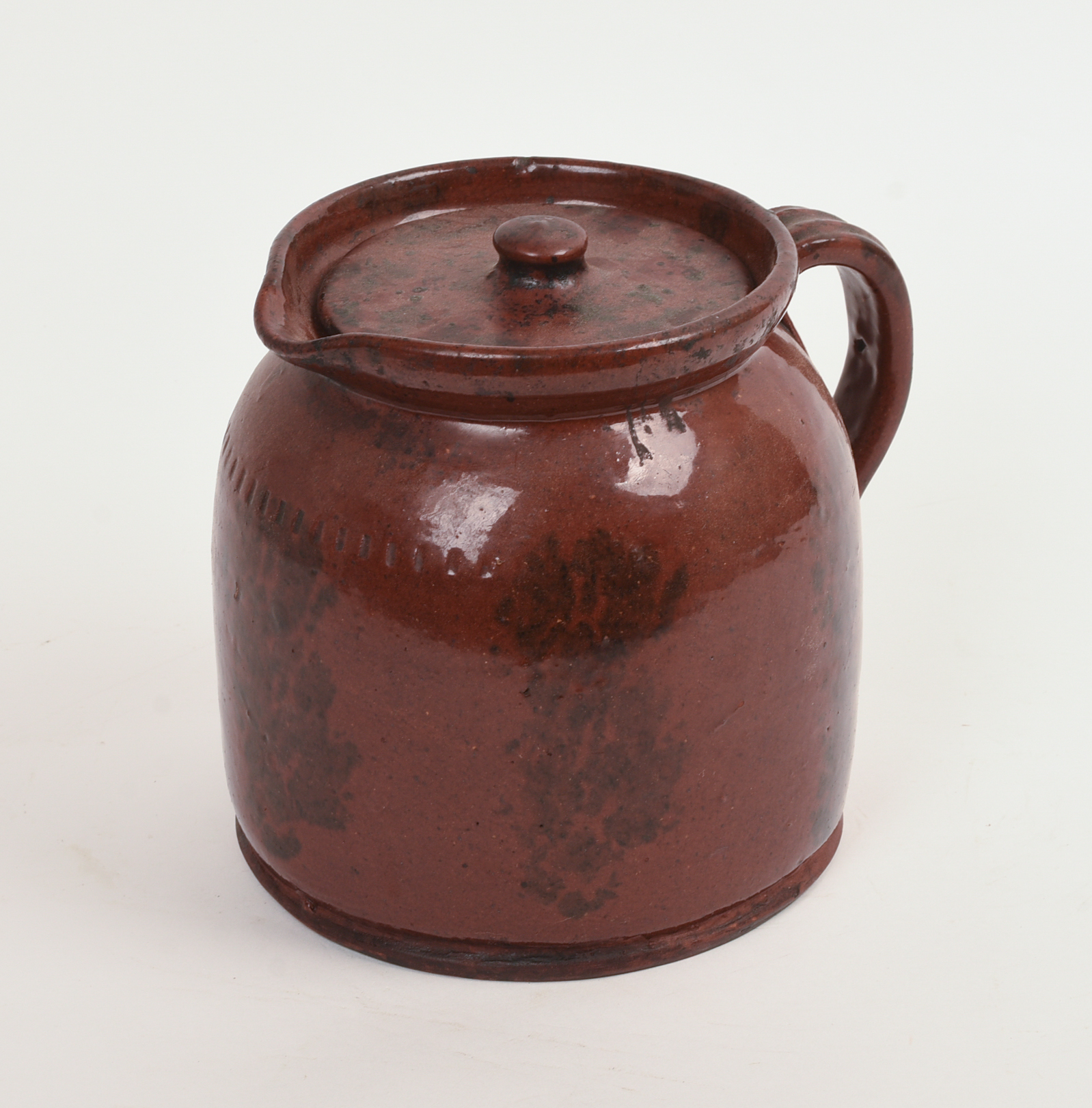 REDWARE BATTER PITCHER.