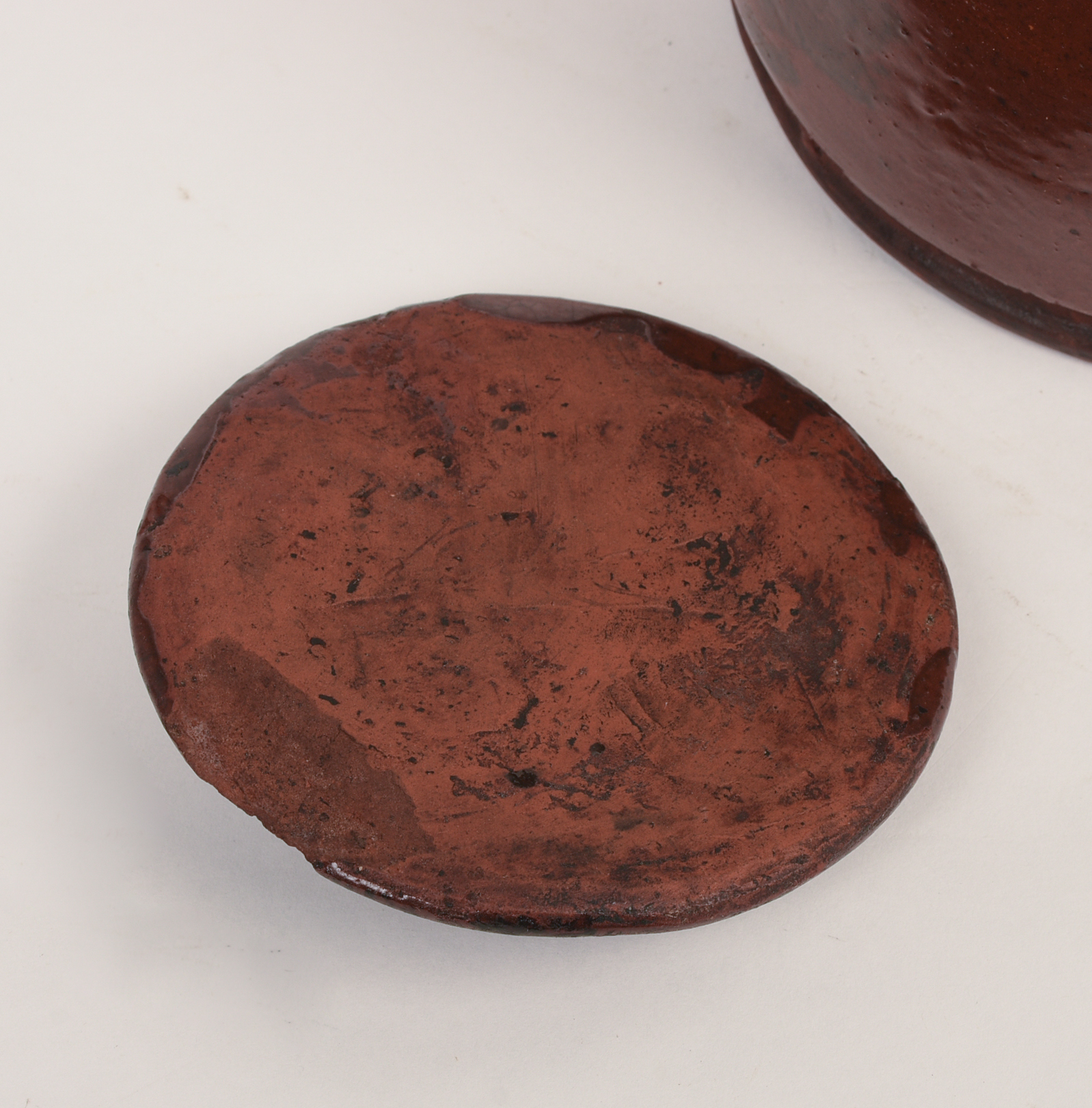 REDWARE BATTER PITCHER.