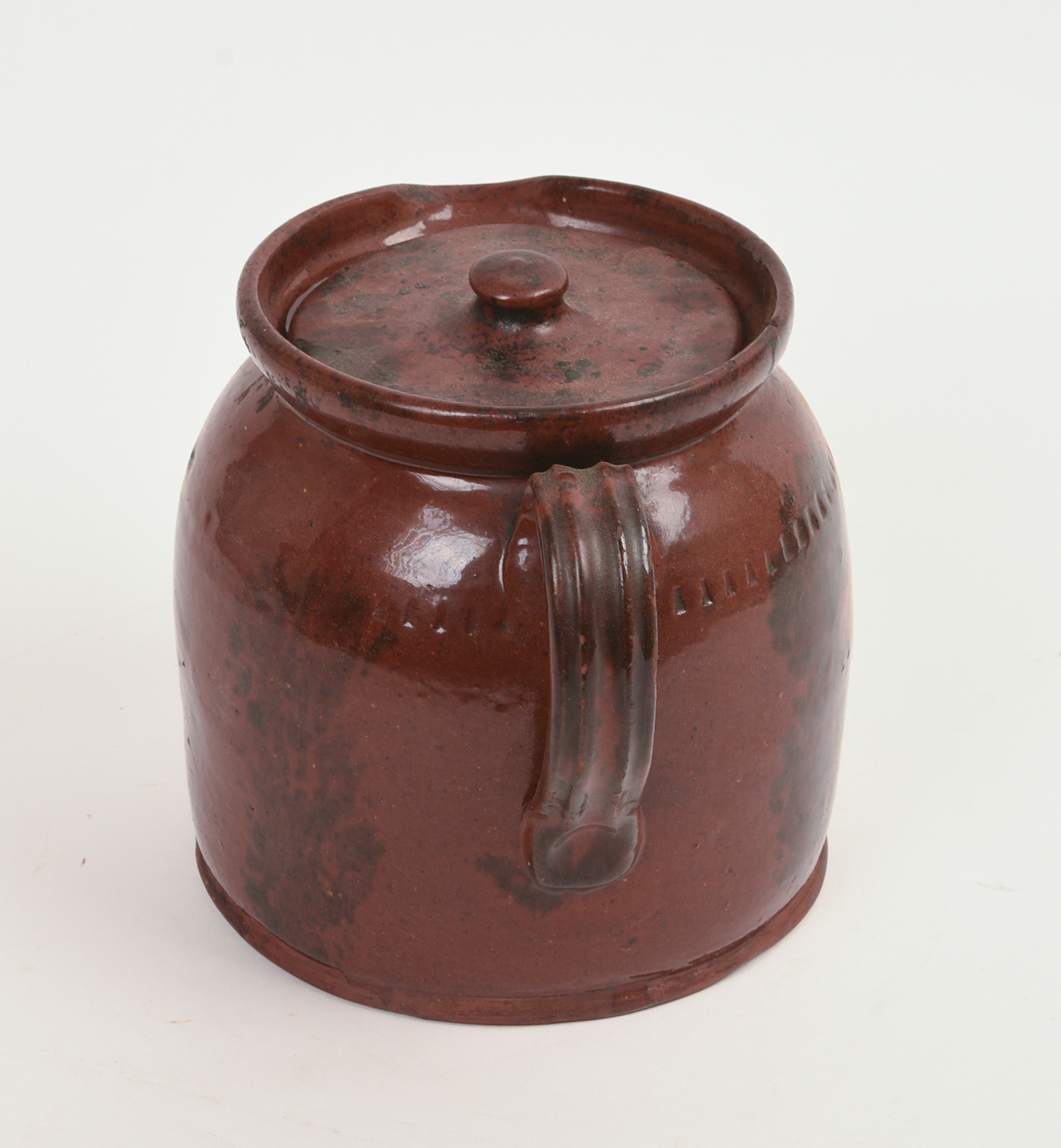 REDWARE BATTER PITCHER.