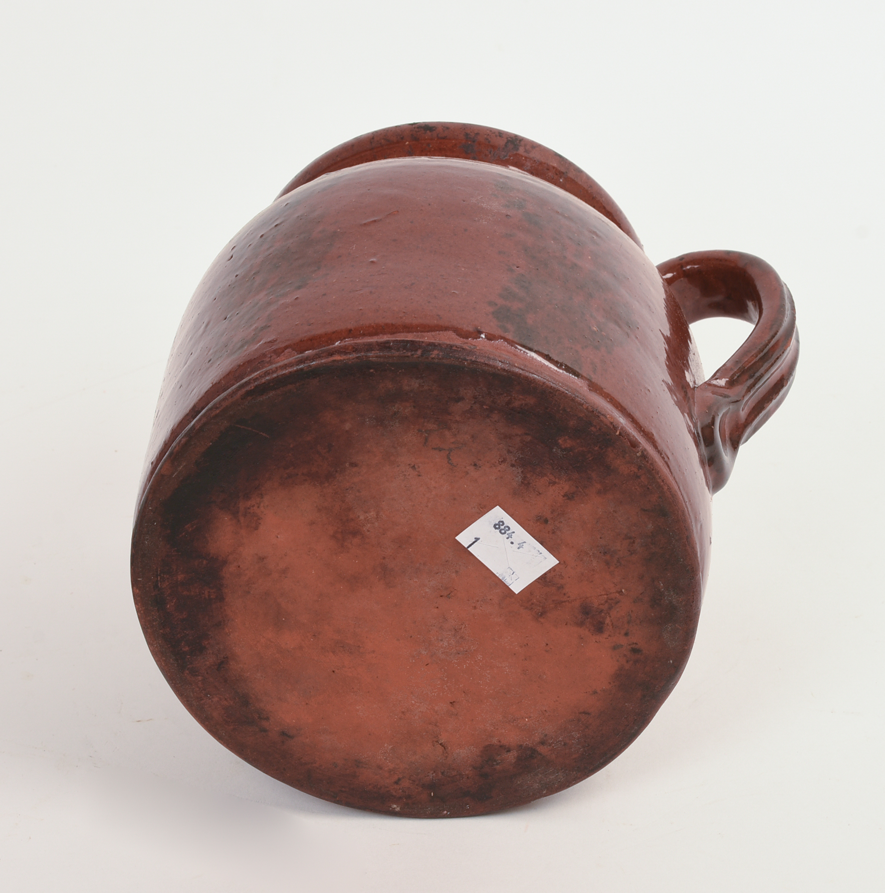 REDWARE BATTER PITCHER.