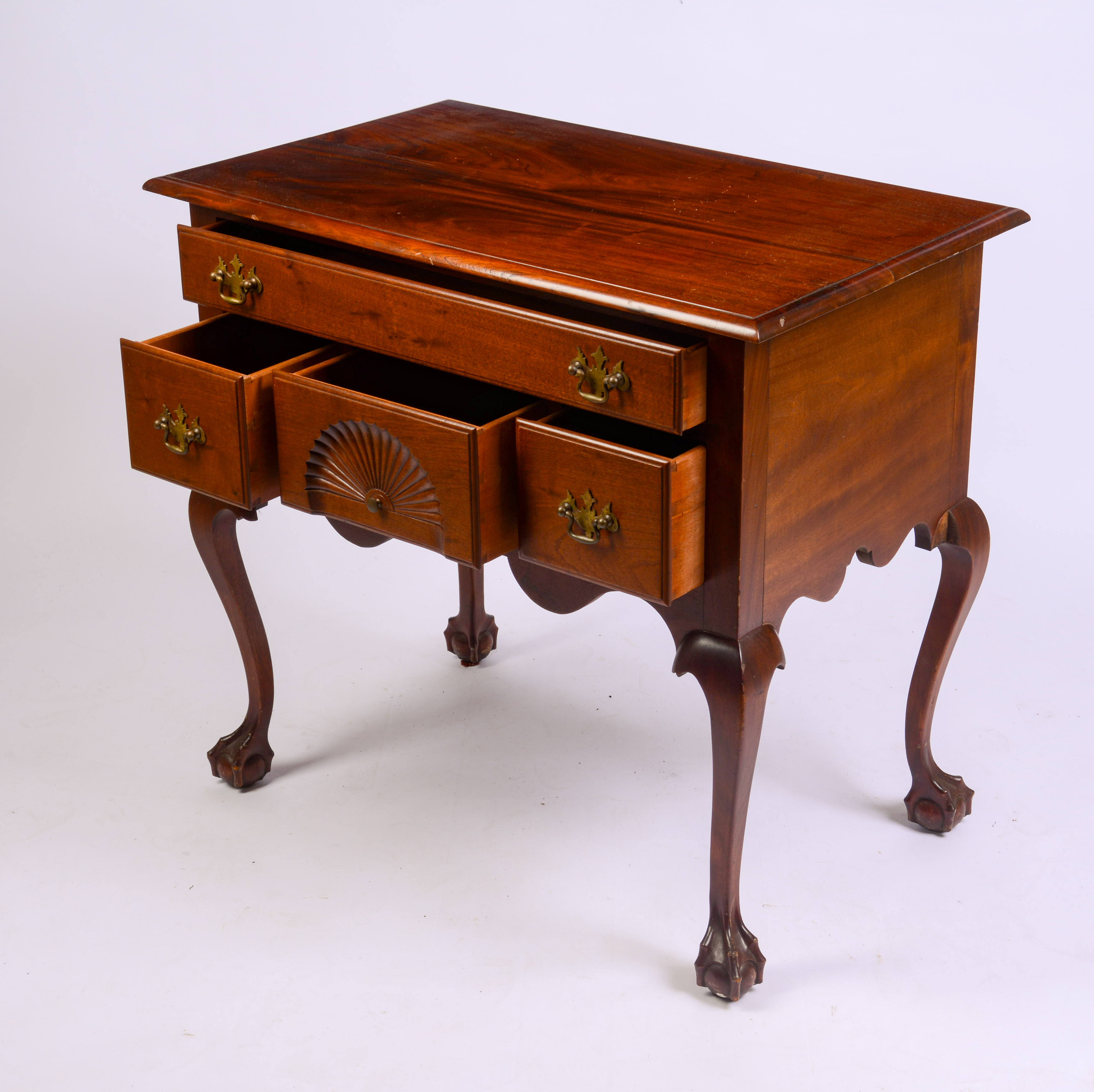 CHIPPENDALE STYLE LOWBOY.