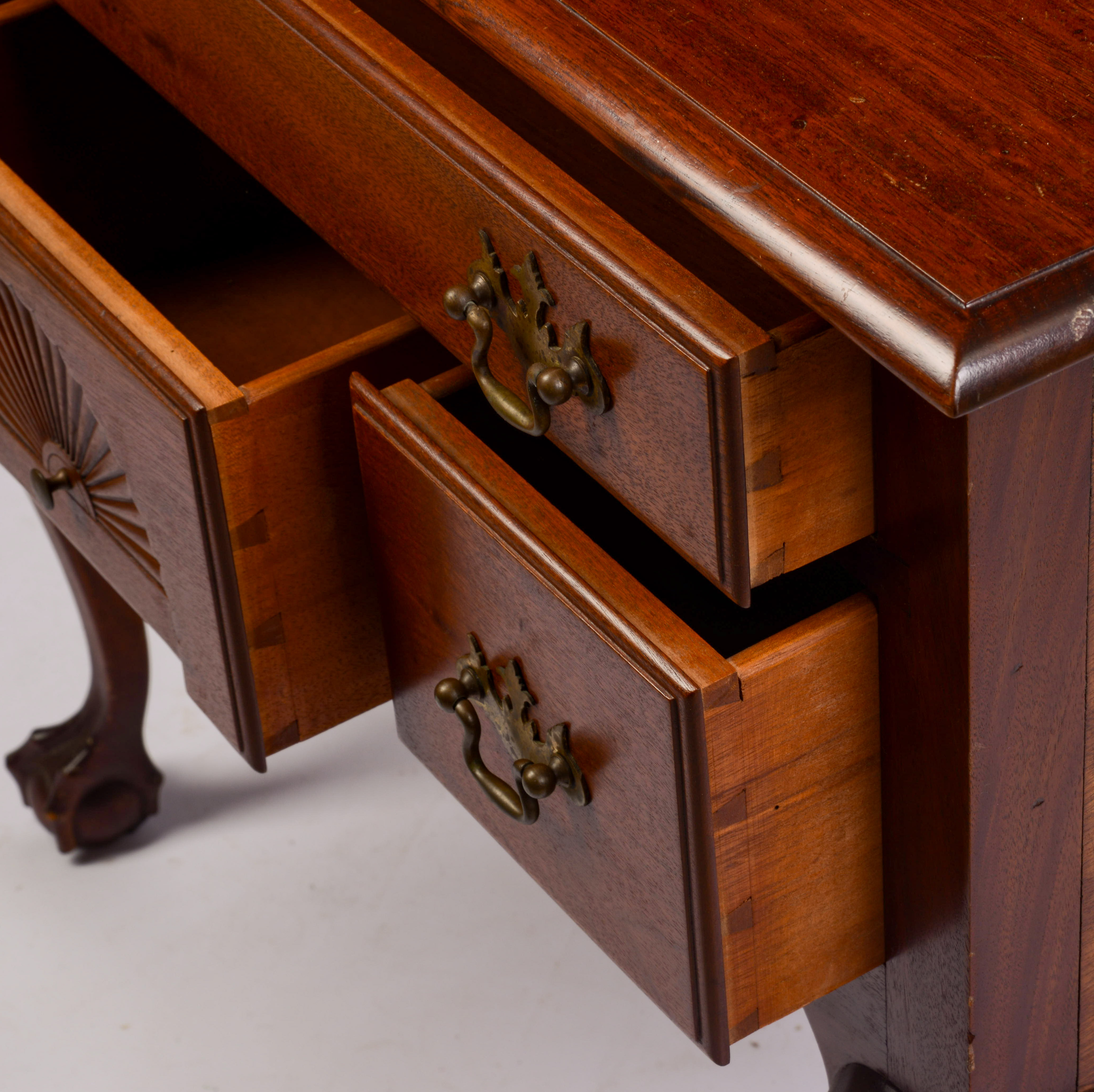 CHIPPENDALE STYLE LOWBOY.
