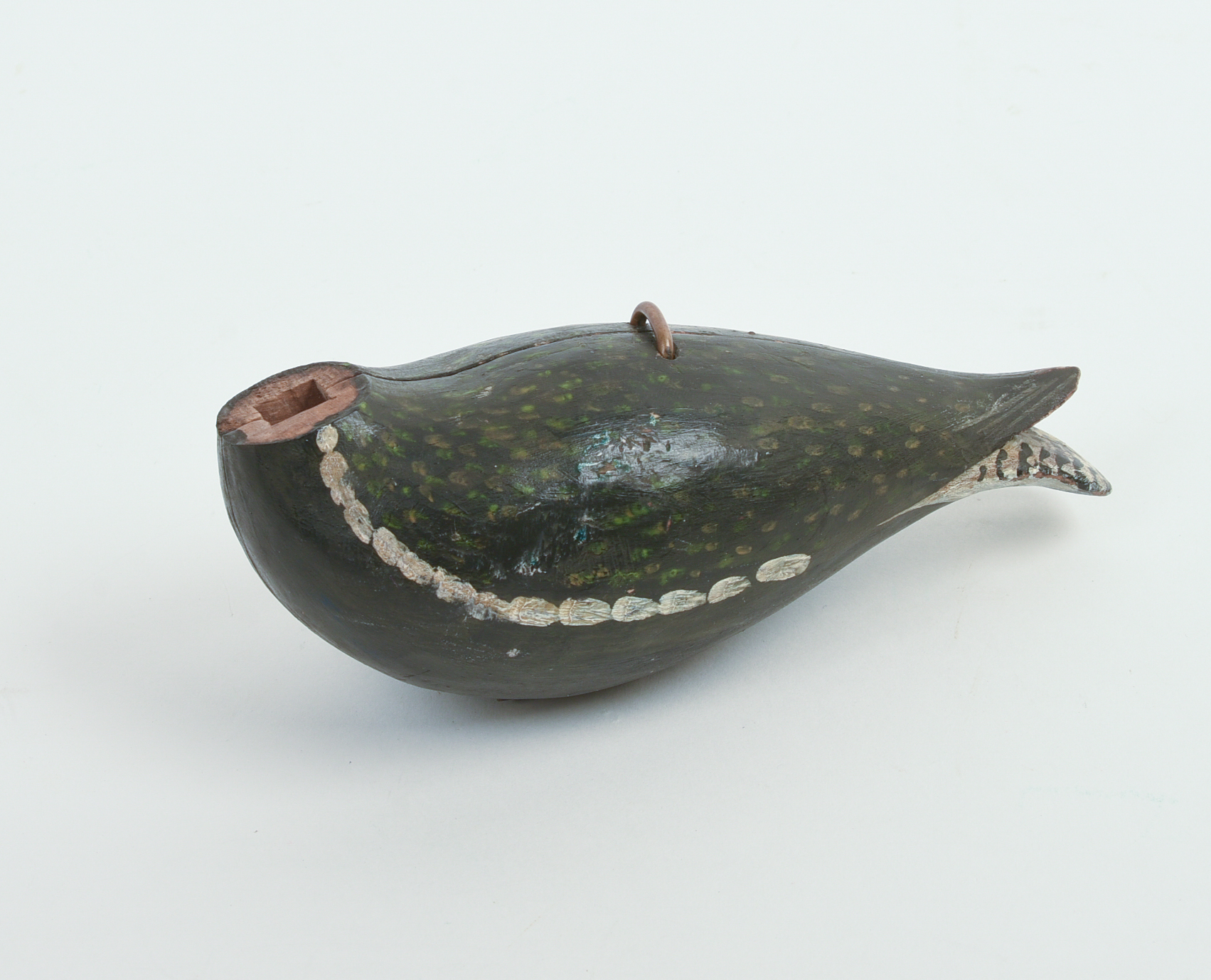 MASSACHUSETTS 'SUITCASE' YELLOWLEGS DECOY.