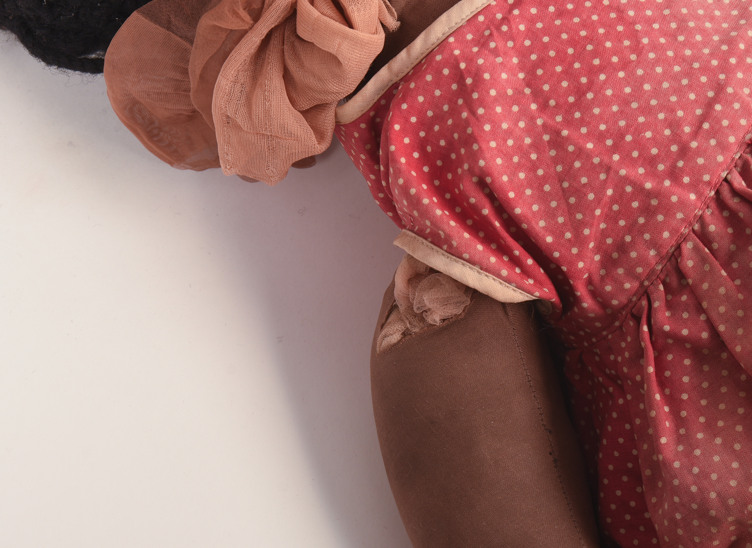 LARGE 20TH CENTURY BLACK MAMMY DOLL.