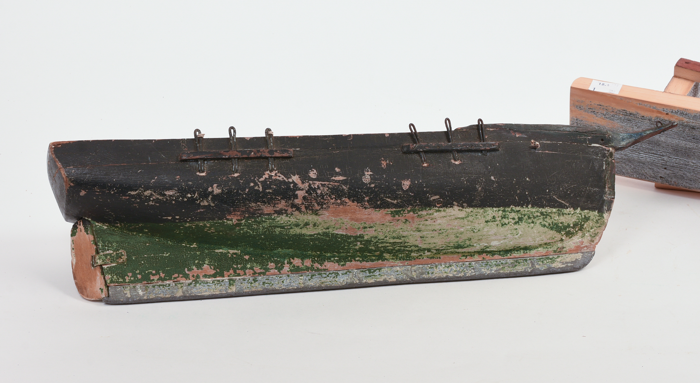 FOLK ART SCHOONER MODEL.