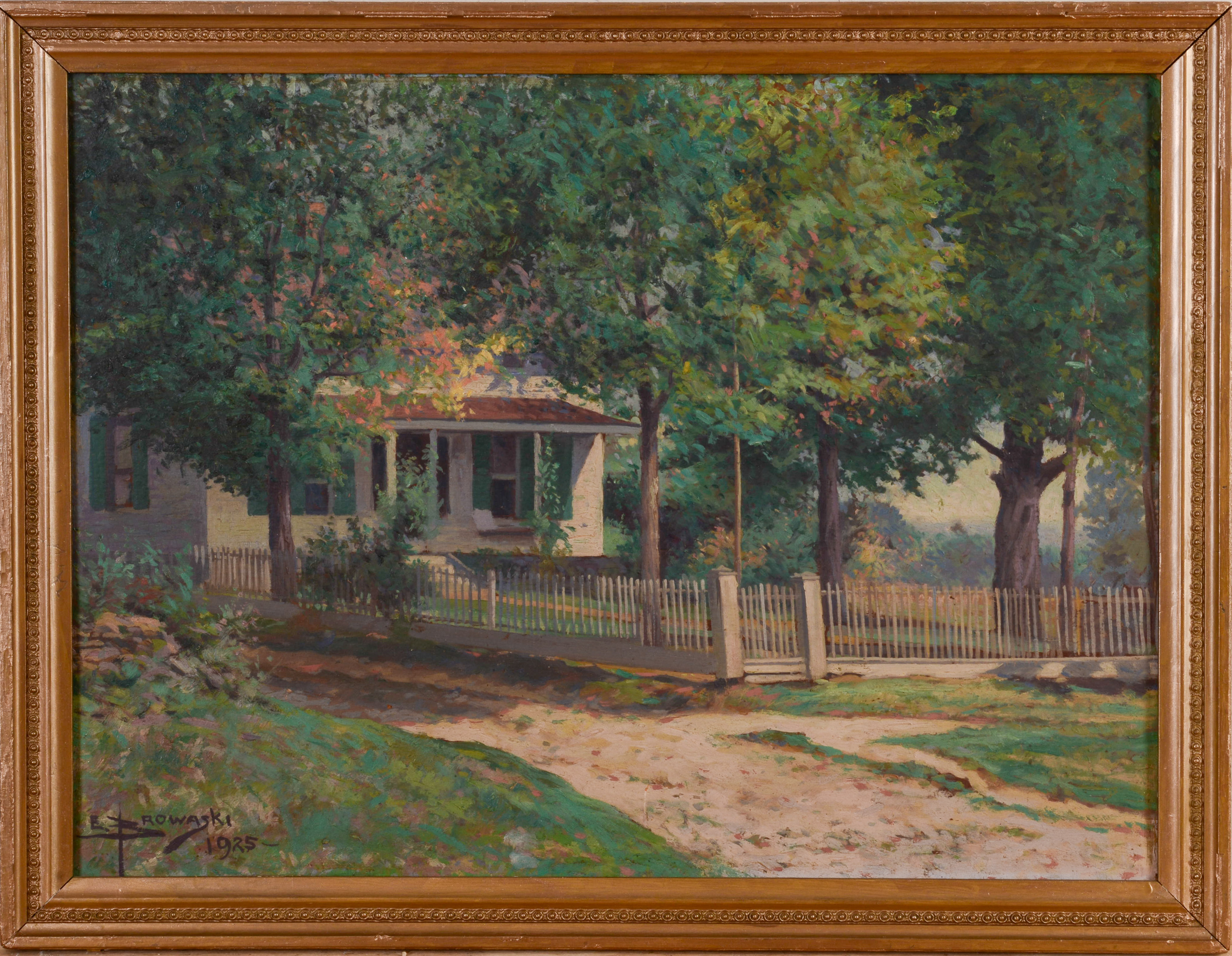 EDWARD BROWASKI (1869-1939). CAMPBELL HOMESTEAD.