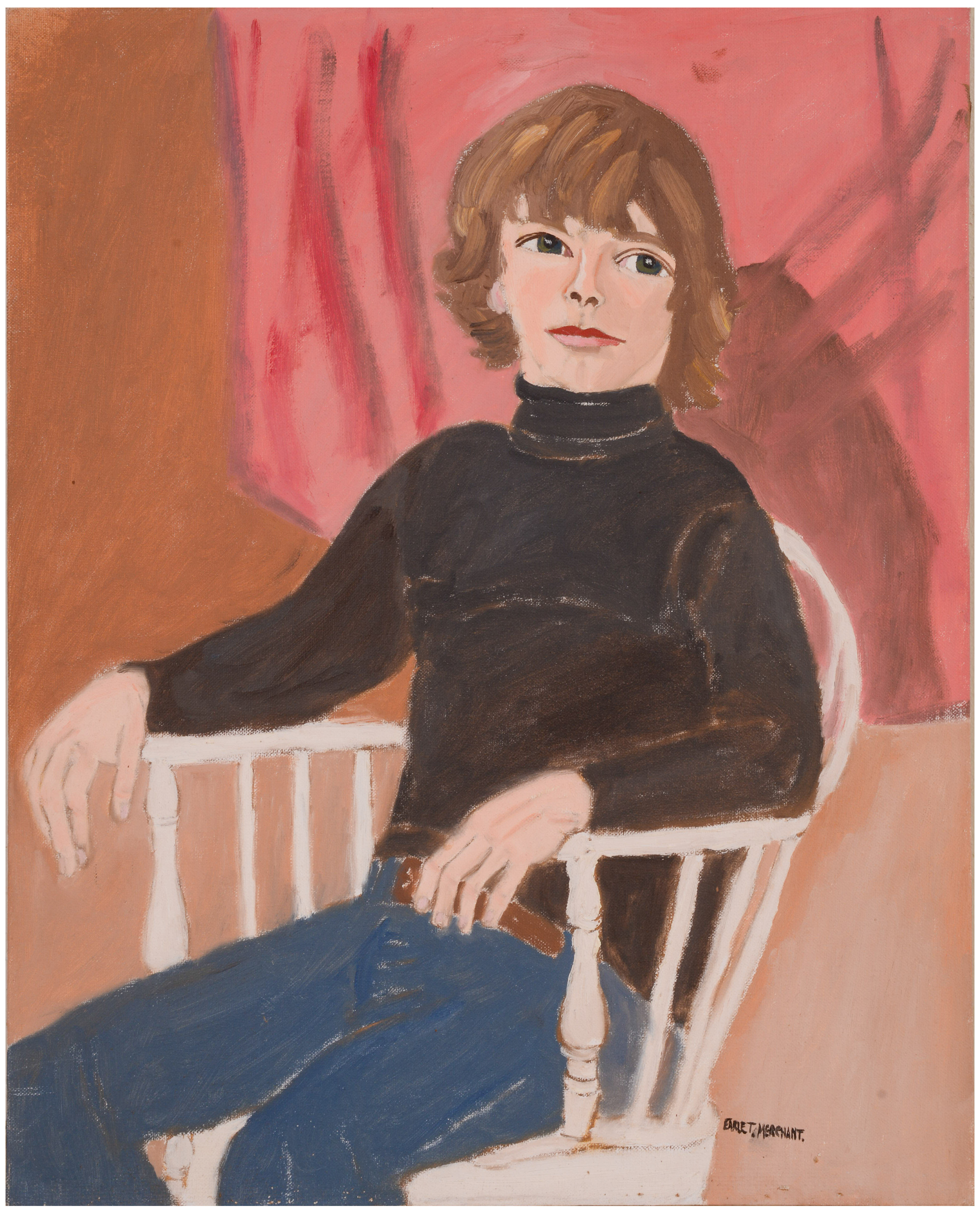 EARLE MERCHANT (1903 - 1997). GEOFFREY BAYLISS, AGE 13.