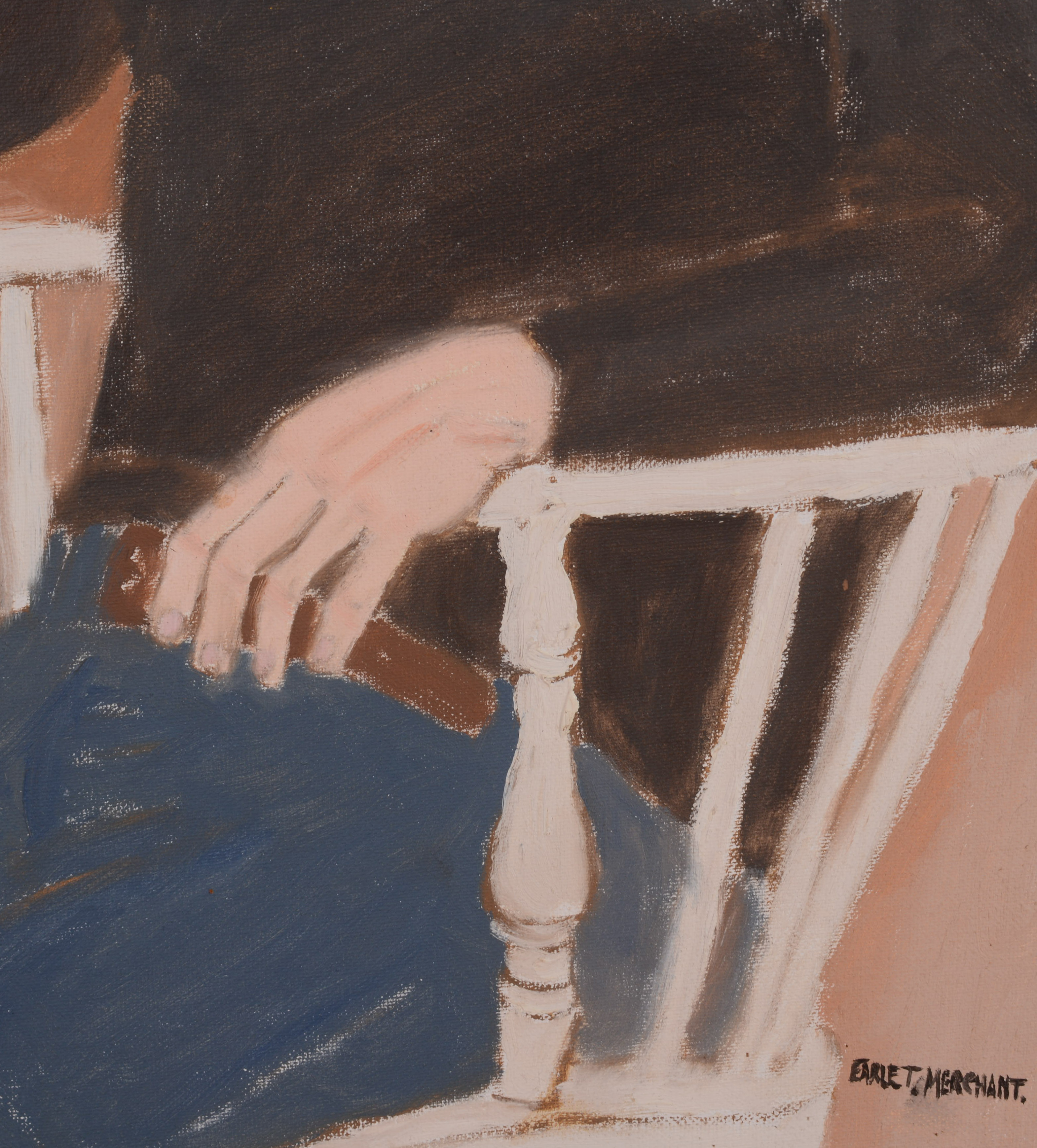 EARLE MERCHANT (1903 - 1997). GEOFFREY BAYLISS, AGE 13.