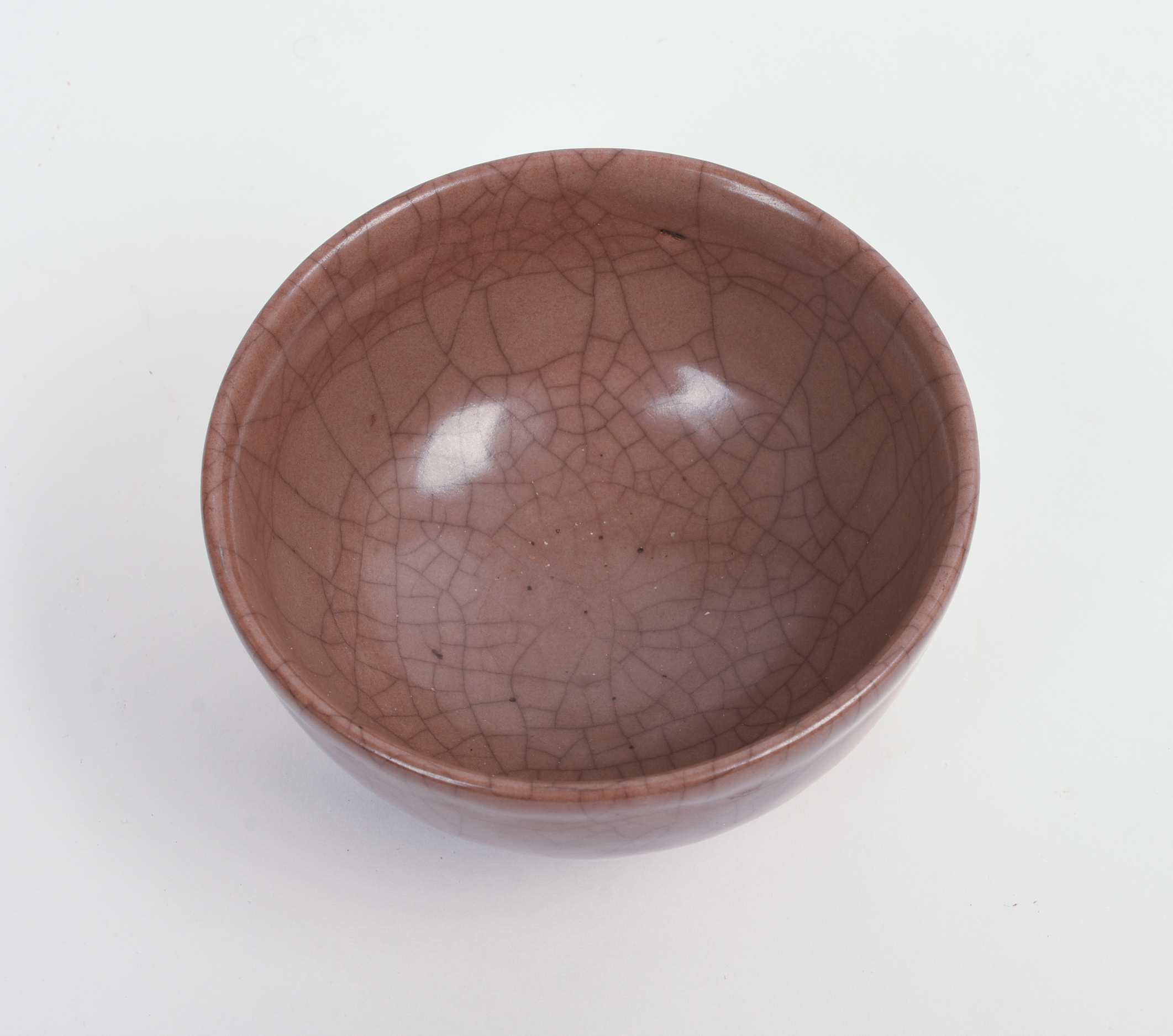 CHINESE LATE QING CRACKLE GLAZED BOWL.