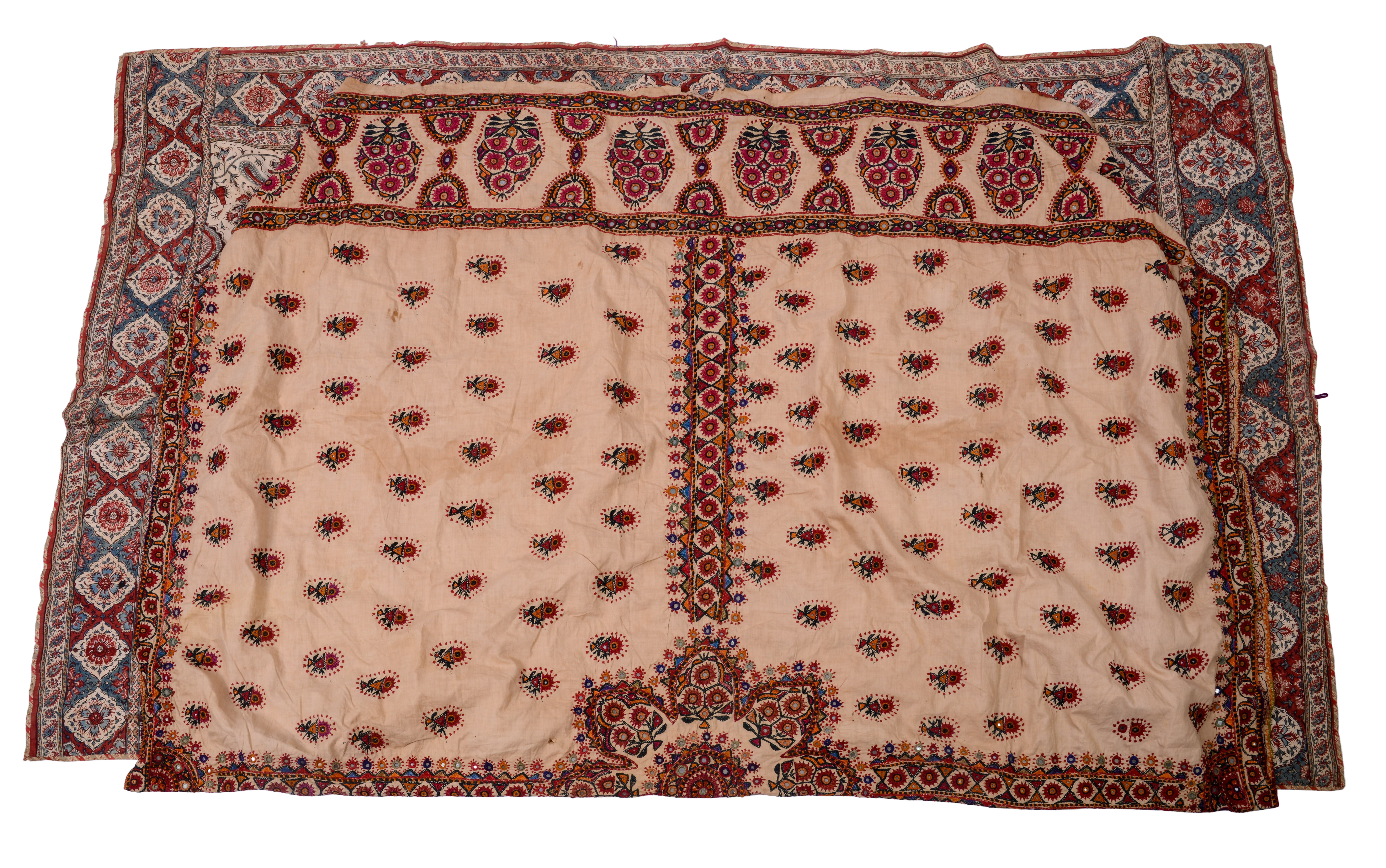 TWO INDIAN TEXTILES.