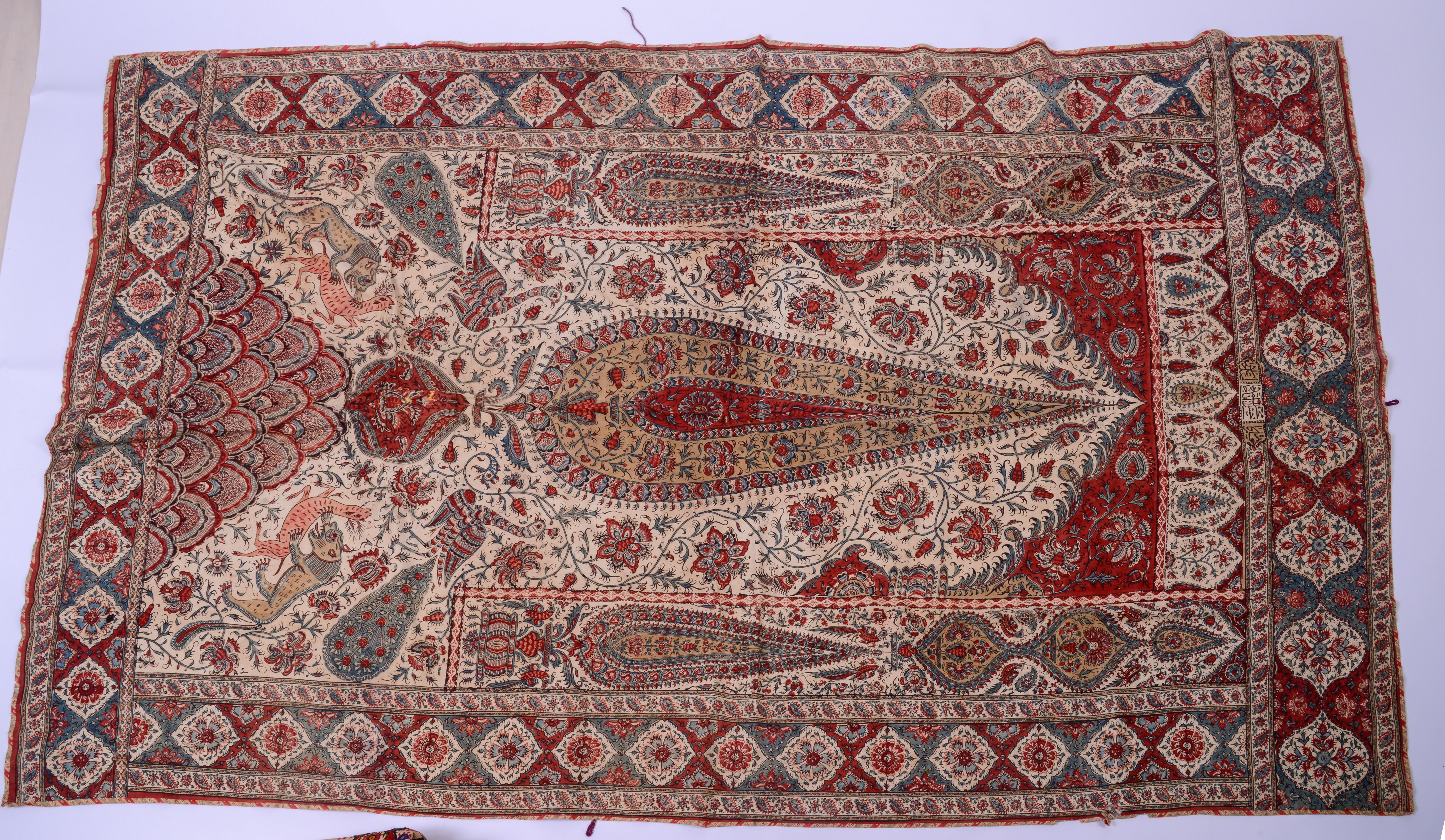 TWO INDIAN TEXTILES.