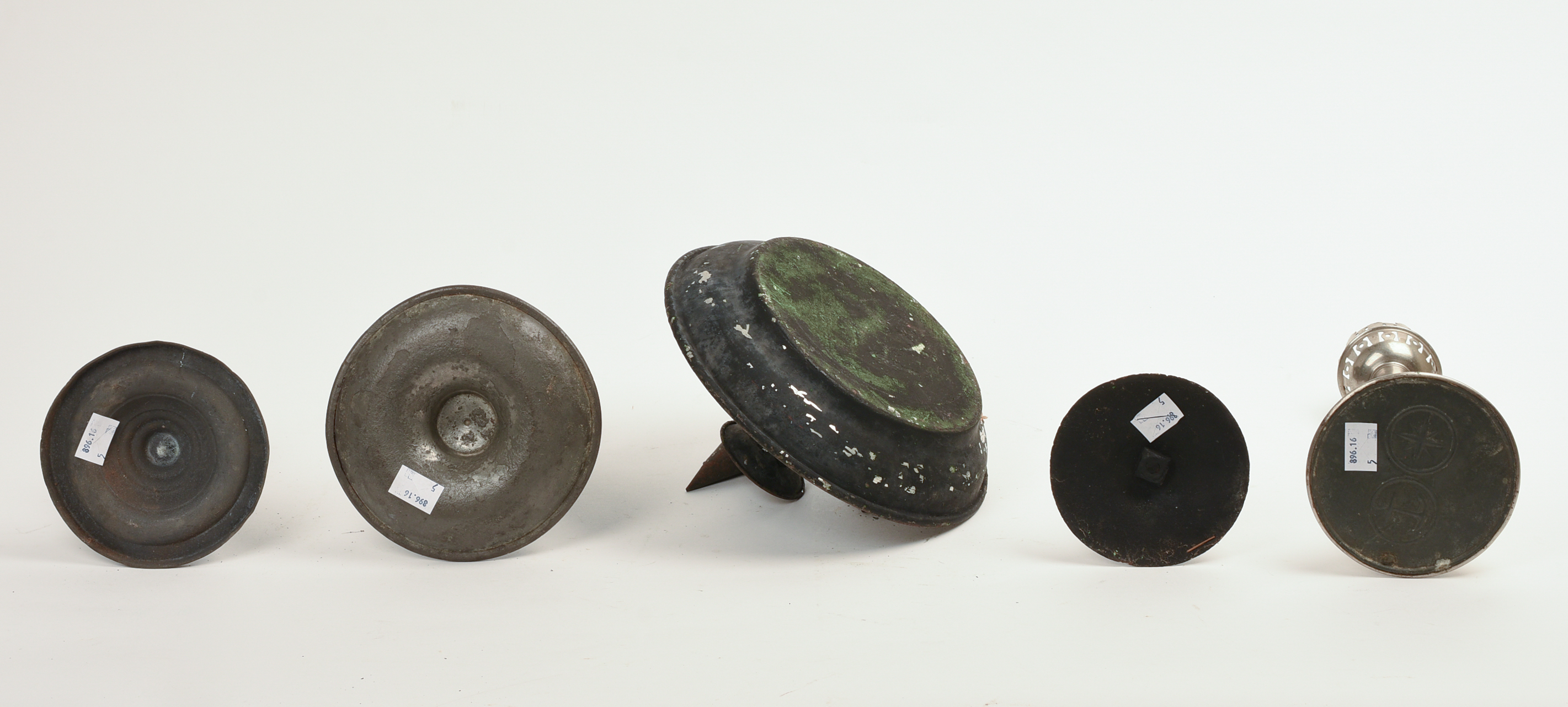 GROUP OF EARLY LIGHTING DEVICES.