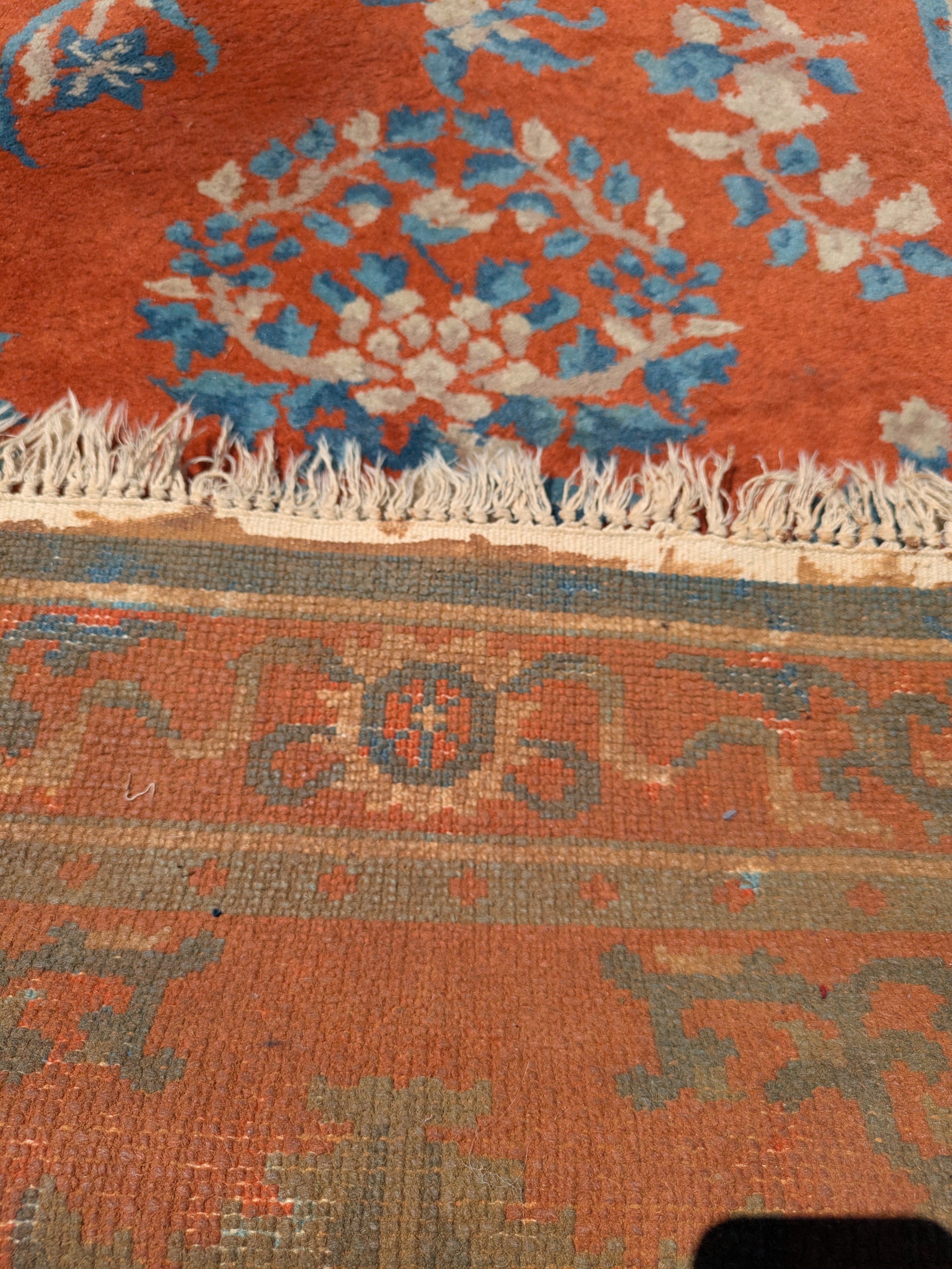 CHINESE WOOL CARPET.